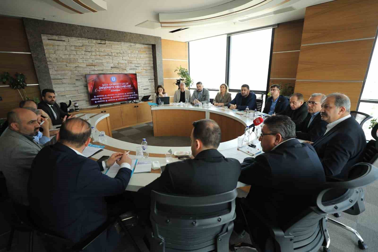 saglik sen genel baskani dogan universite hastanelerinin sorunlarini gundemden dusurmeyecegiz 0 ONsl4G6y