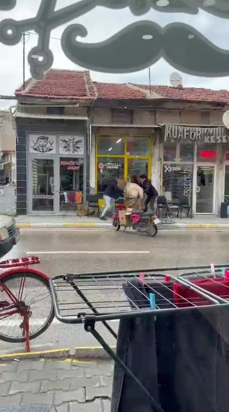 Sahibinin elinden kaçan inek bakın nereye girmeye çalıştı 5 sahibinin elinden kacan inek bakin nereye girmeye calisti 1