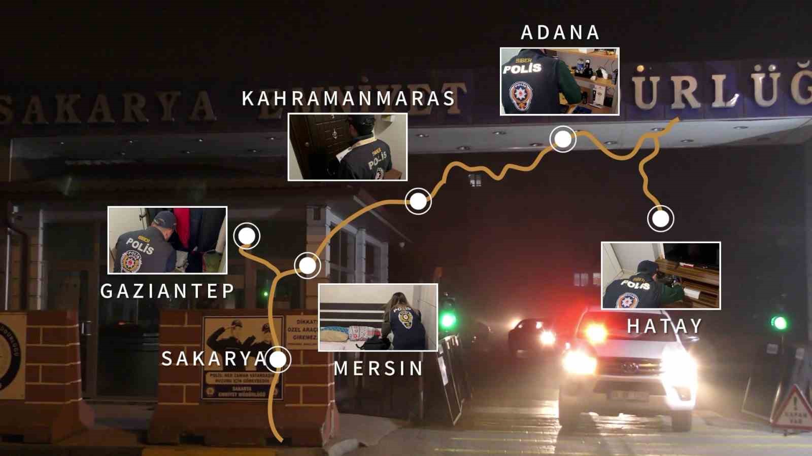 Sakarya merkezli 8 ilde siber dolandırıcılara operasyon: 14 tutuklama 5 sakarya merkezli 8 ilde siber dolandiricilara operasyon 14 tutuklama 1 rVDtcsvf