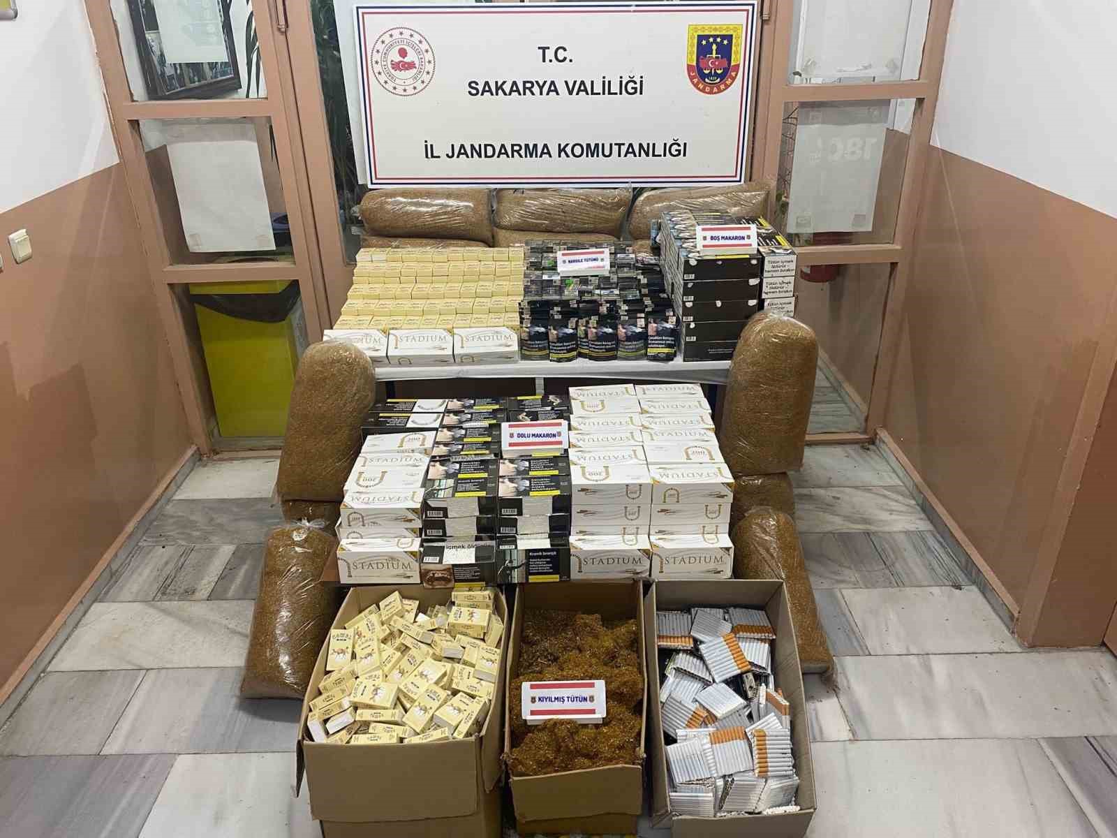 sakaryada kacakcilara jandarma operasyonu 3 ilcede 5 supheli gozaltina alindi 1