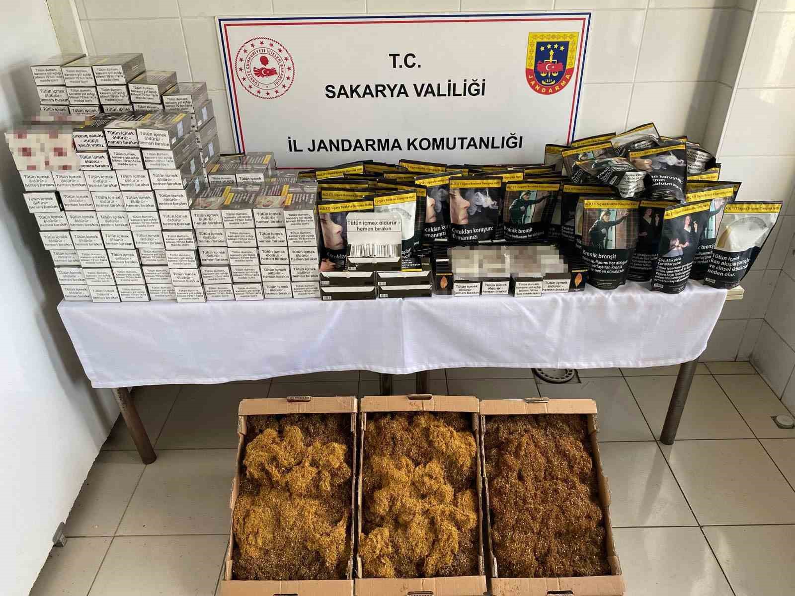 sakaryada on binlerce makaron ele gecirildi 0