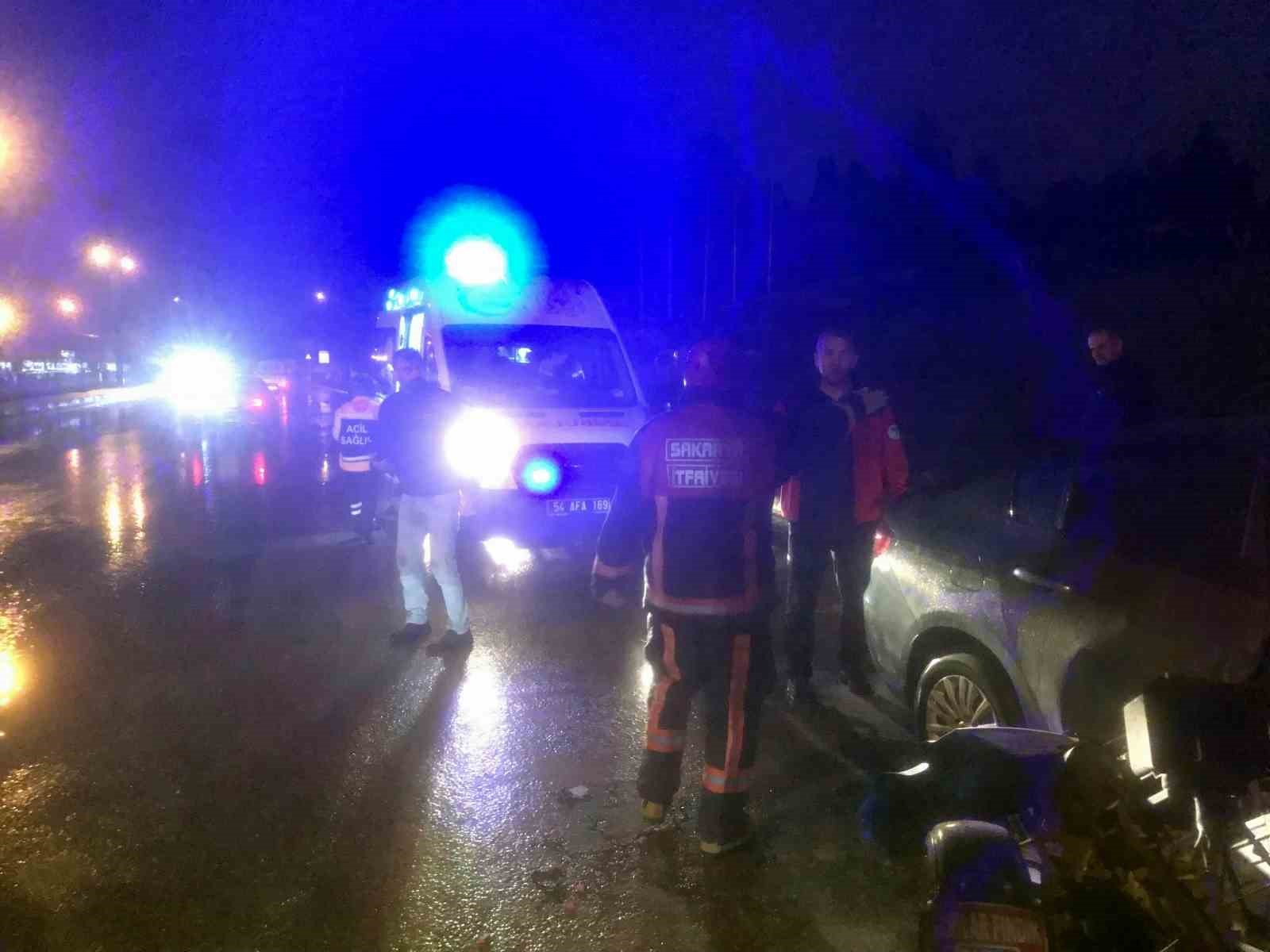 Sakarya’da otomobil ile patpat çarpıştı: 6 yaralı 10 sakaryada otomobil ile patpat carpisti 6 yarali 6 irkIzvOX