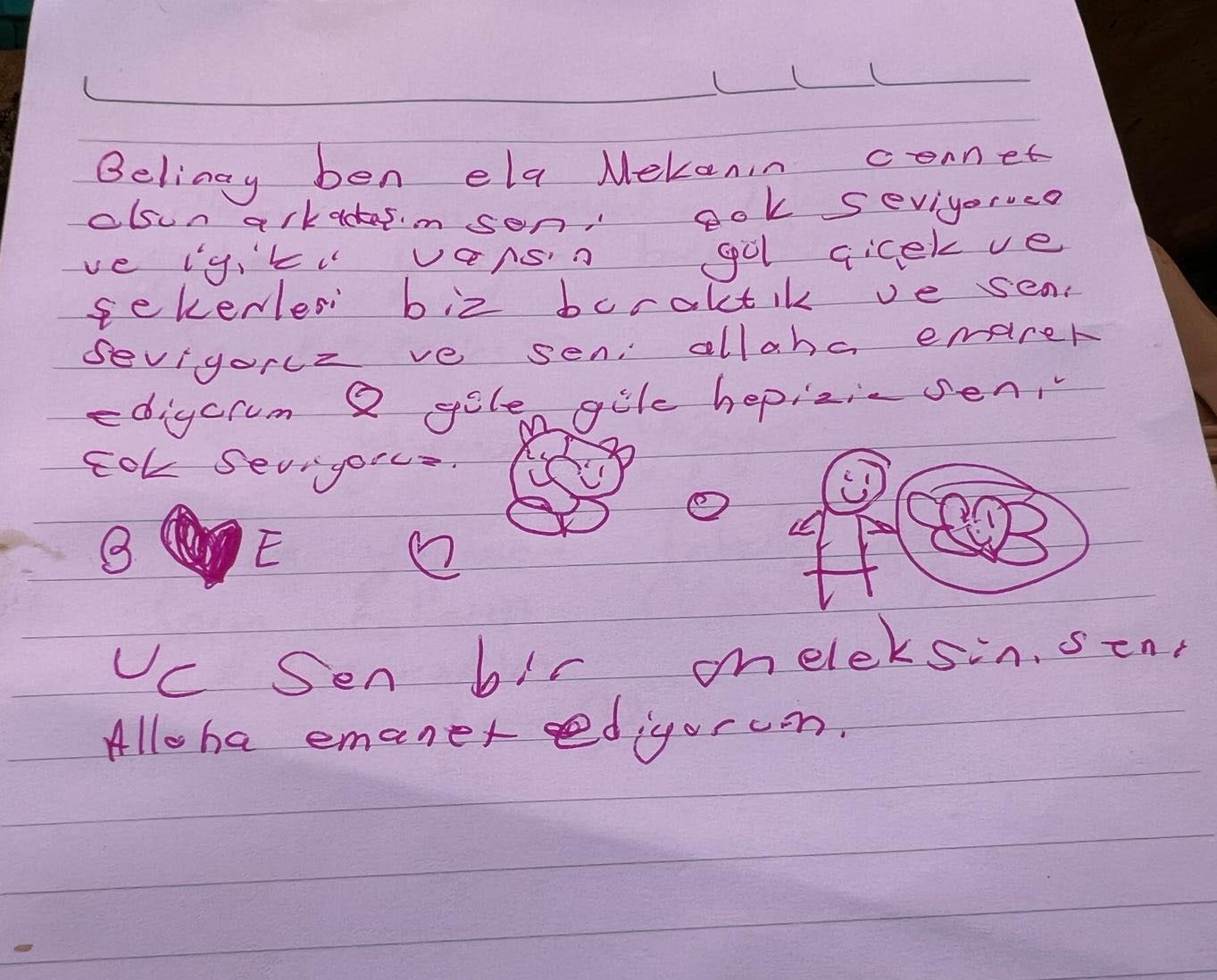 Saldırıda can veren çocukların mezarlarına bırakılan notlar duygulandırdı 10 saldirida can veren cocuklarin mezarlarina birakilan notlar duygulandirdi 6 3kEYwD5O