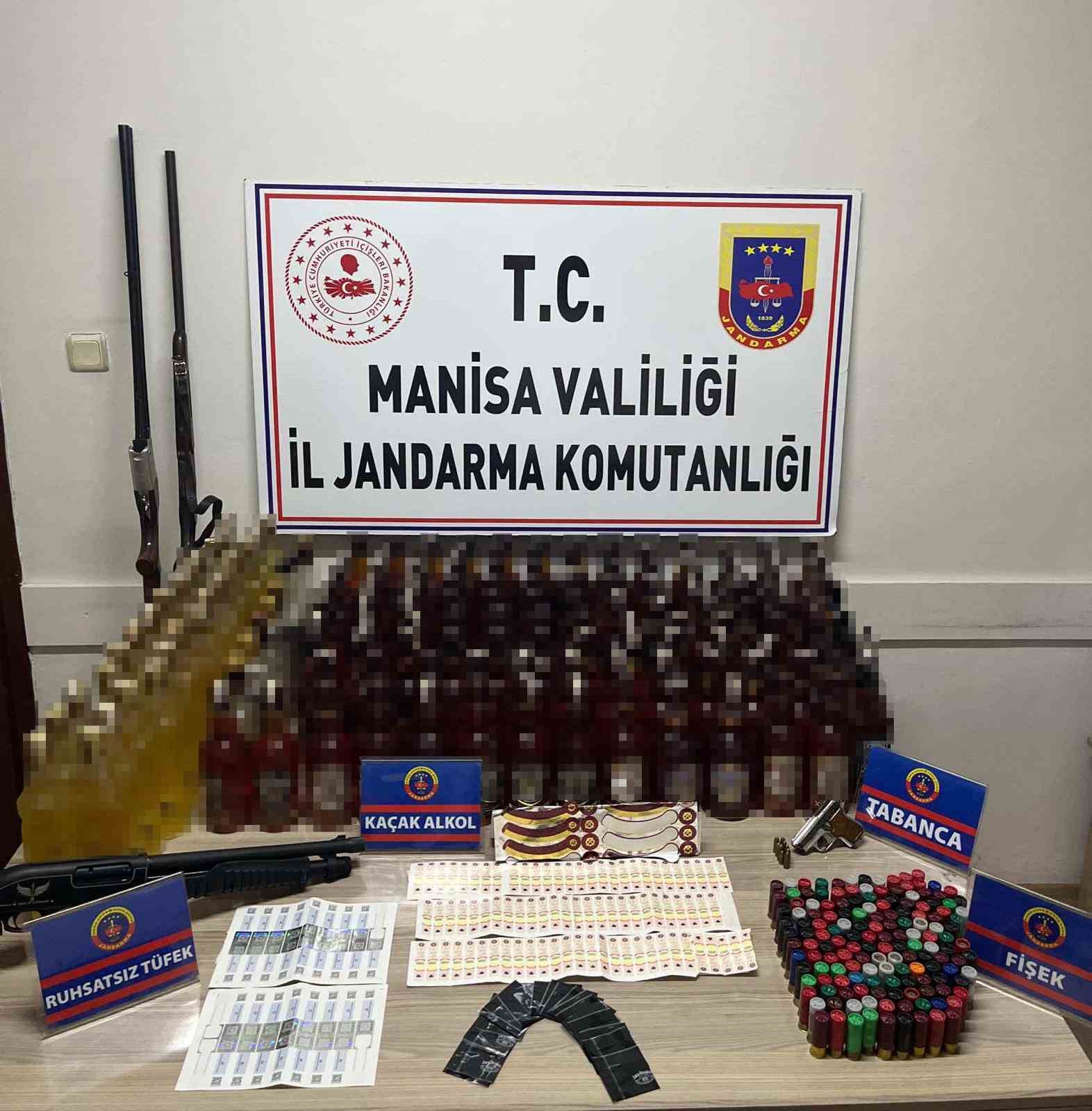 salihlide sahte icki operasyonu 0