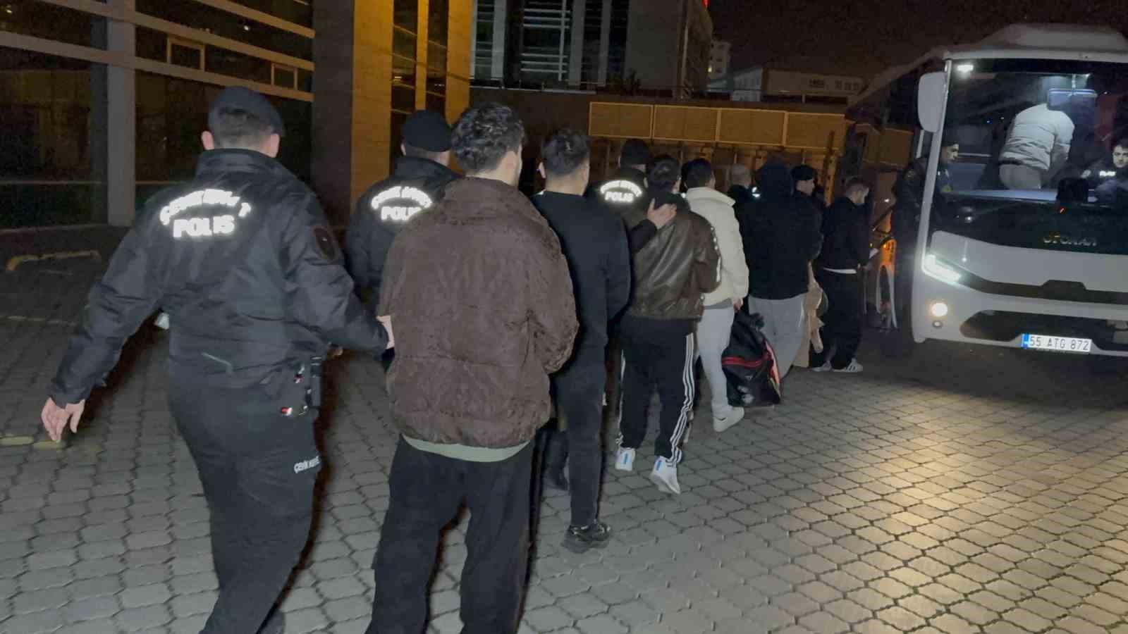 samsun merkezli 6 ilde yasa disi bahis operasyonu 14 tutuklama 2 suzKrVve