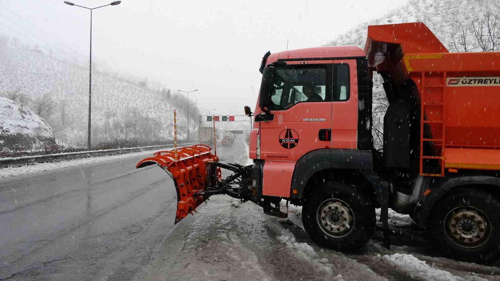 samsun ordu karayolunda kar yagisi 5 Ffdz375k