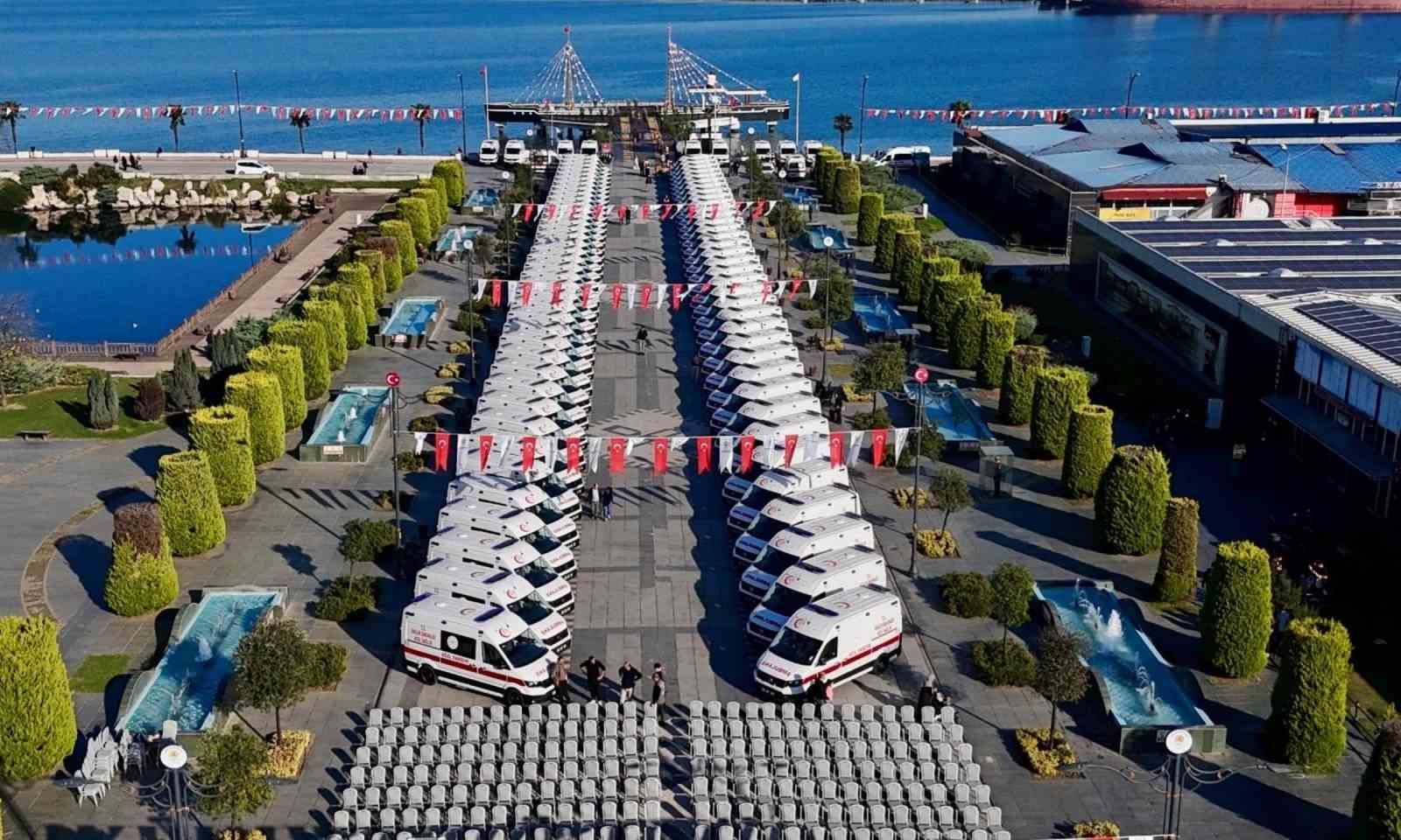 samsuna 100 yeni ambulans filodaki arac sayisi 60tan 160a cikiyor 3 O5iB58w5