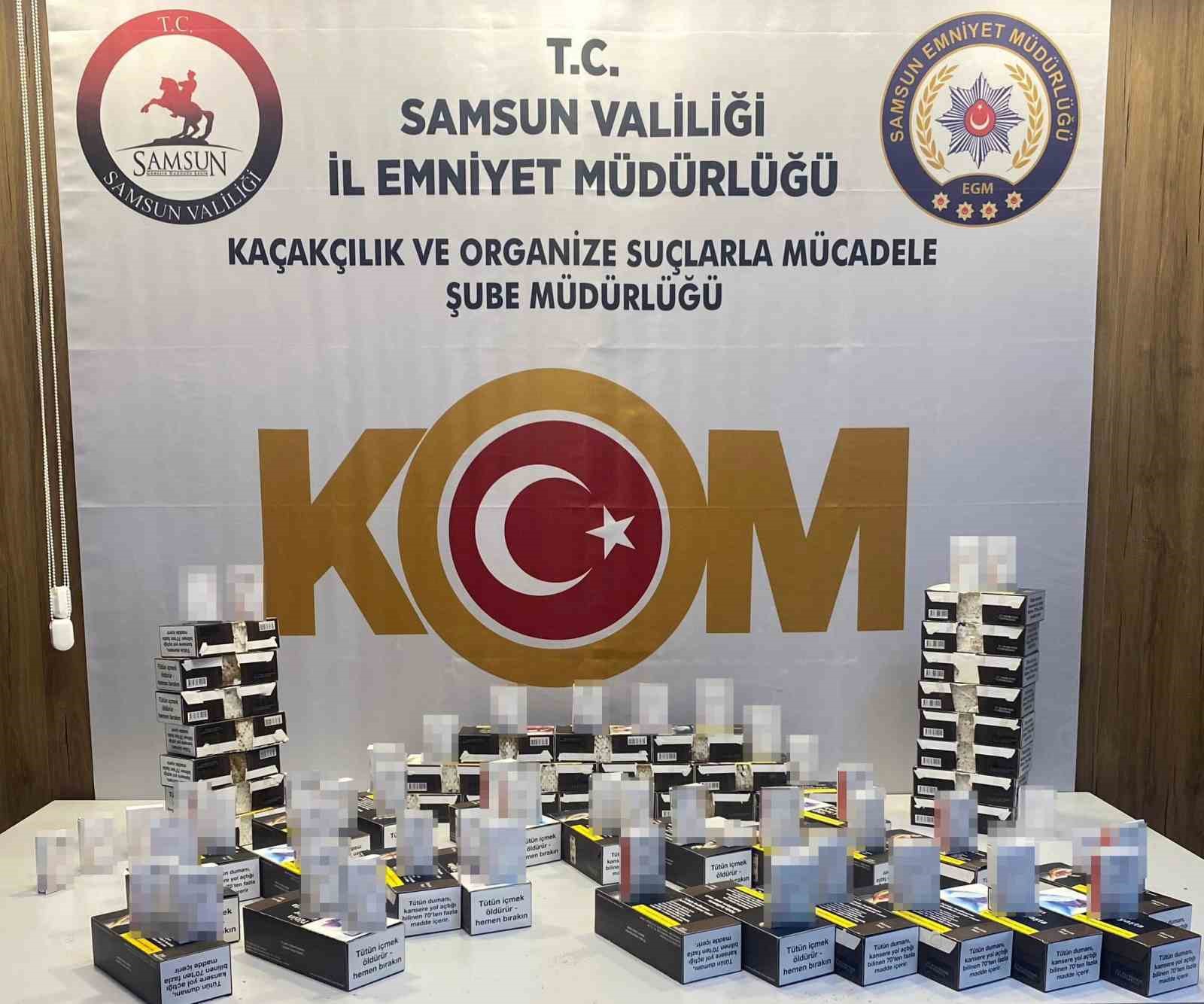 samsunda 10 bin 980 doldurulmus makaron ele gecirildi 0 ufAEmcS7