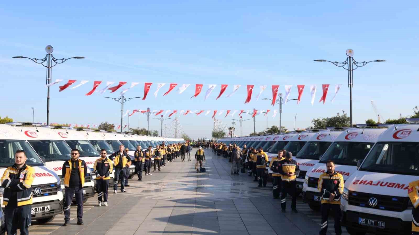 Samsun’da 112 ambulansları 2025’te 4 milyon kilometre yol yaptı, dünyayı 100 kez turladı 7 samsunda 112 ambulanslari 2025te 4 milyon kilometre yol yapti dunyayi 100 kez turladi 3 SfRDurEV