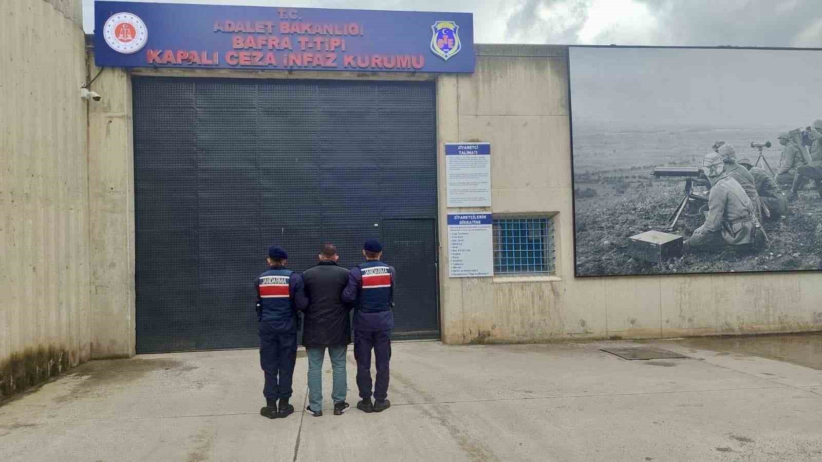 samsunda 18 yil hapis cezasi bulunan firari jandarma operasyonuyla yakalandi 0