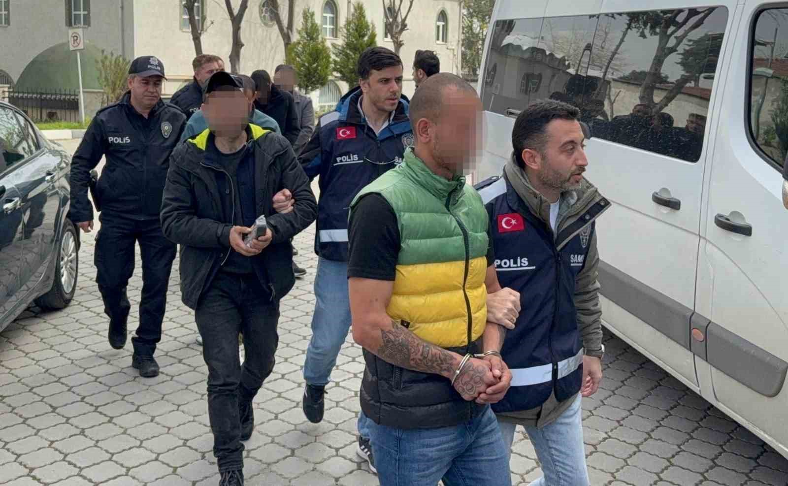 samsunda 3 ayri narkotik operasyonunda 5 supheli yakalandi 0 MgUOZMbO