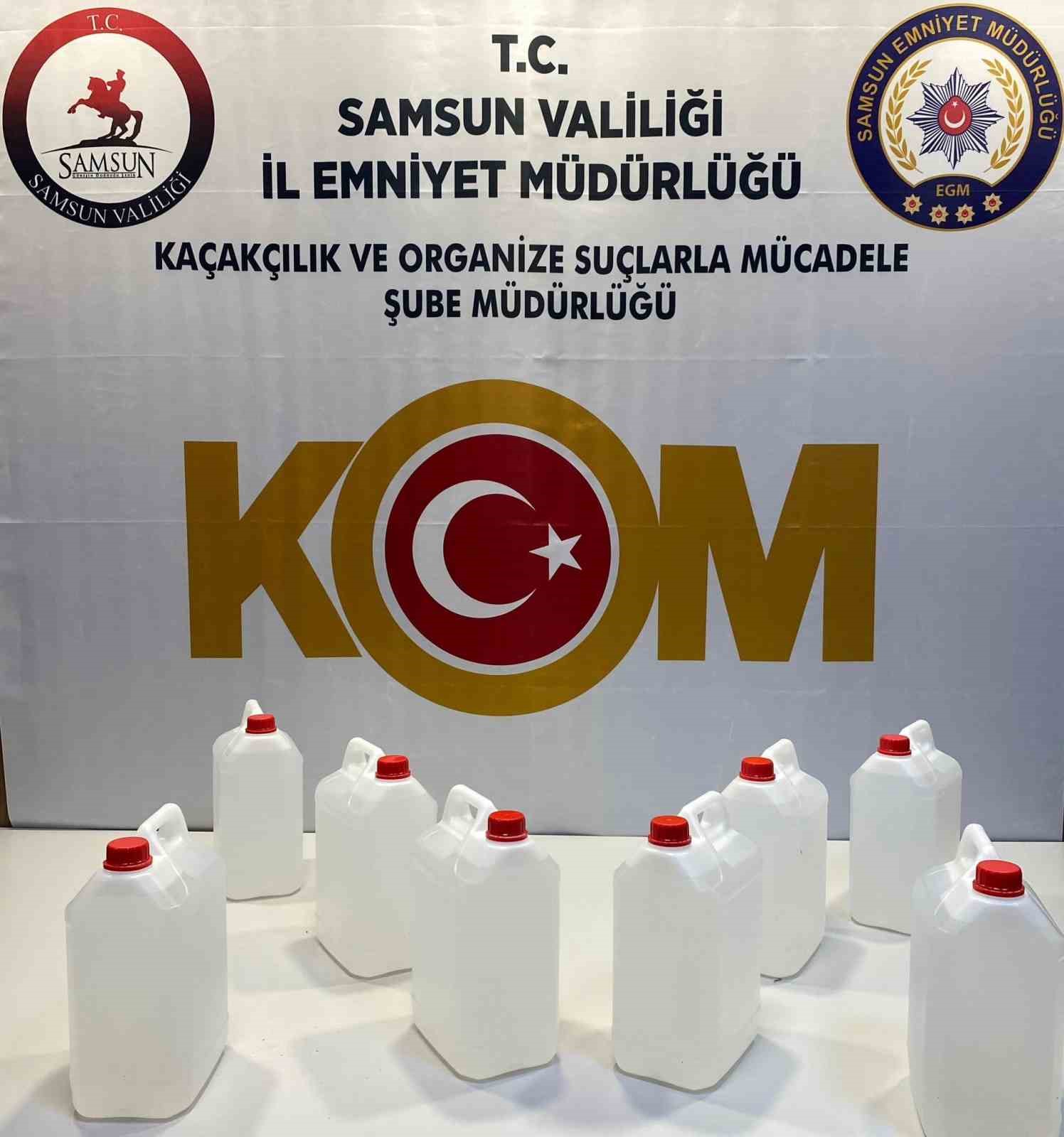 samsunda 40 litre kacak etil alkol ele gecirildi 0 SaKWsqBu
