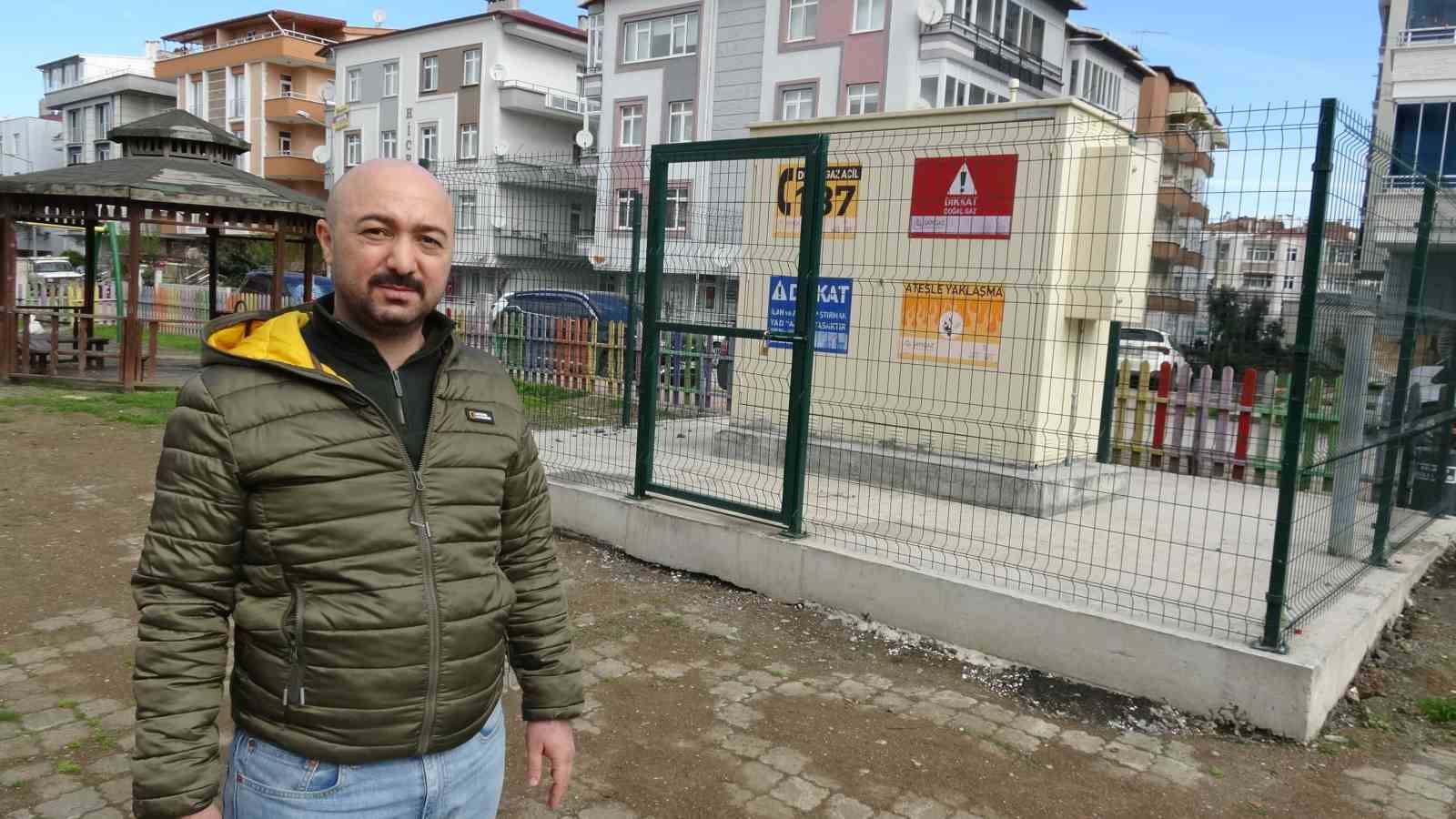 samsunda cocuk parkindaki dogal gaz istasyonuna tepki 0 I7NuSpPy