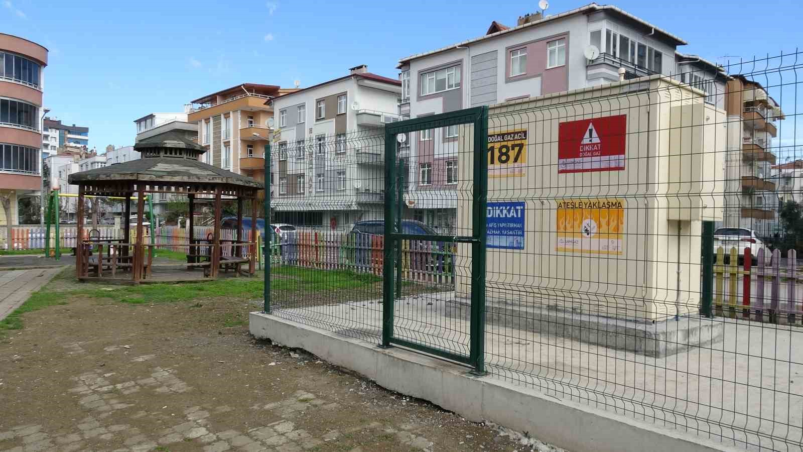 samsunda cocuk parkindaki dogal gaz istasyonuna tepki 2 y6sKPluN