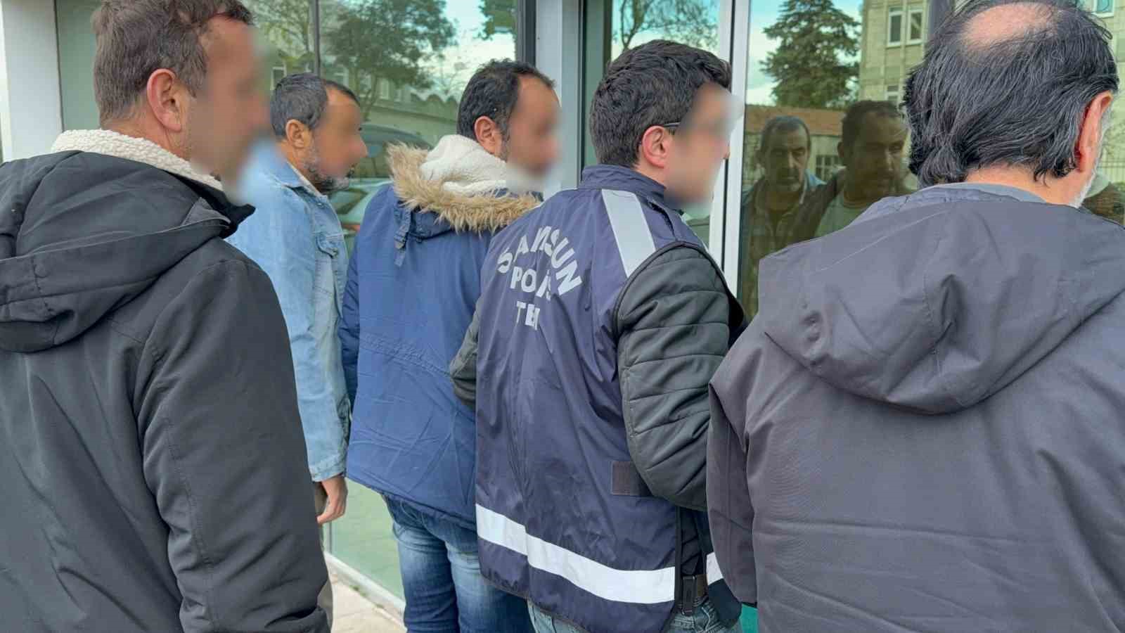 samsunda deasa operasyon 4 yabanci uyruklu gozaltinda 3 kS2UlvuH