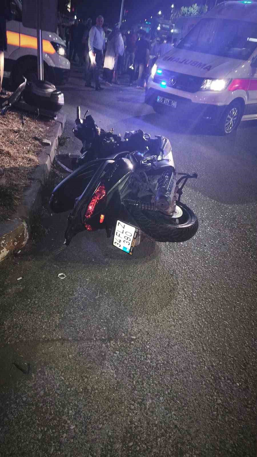Samsun’da hafif ticari araç ile motosiklet çarpıştı: 5 yaralı 6 samsunda hafif ticari arac ile motosiklet carpisti 5 yarali 2