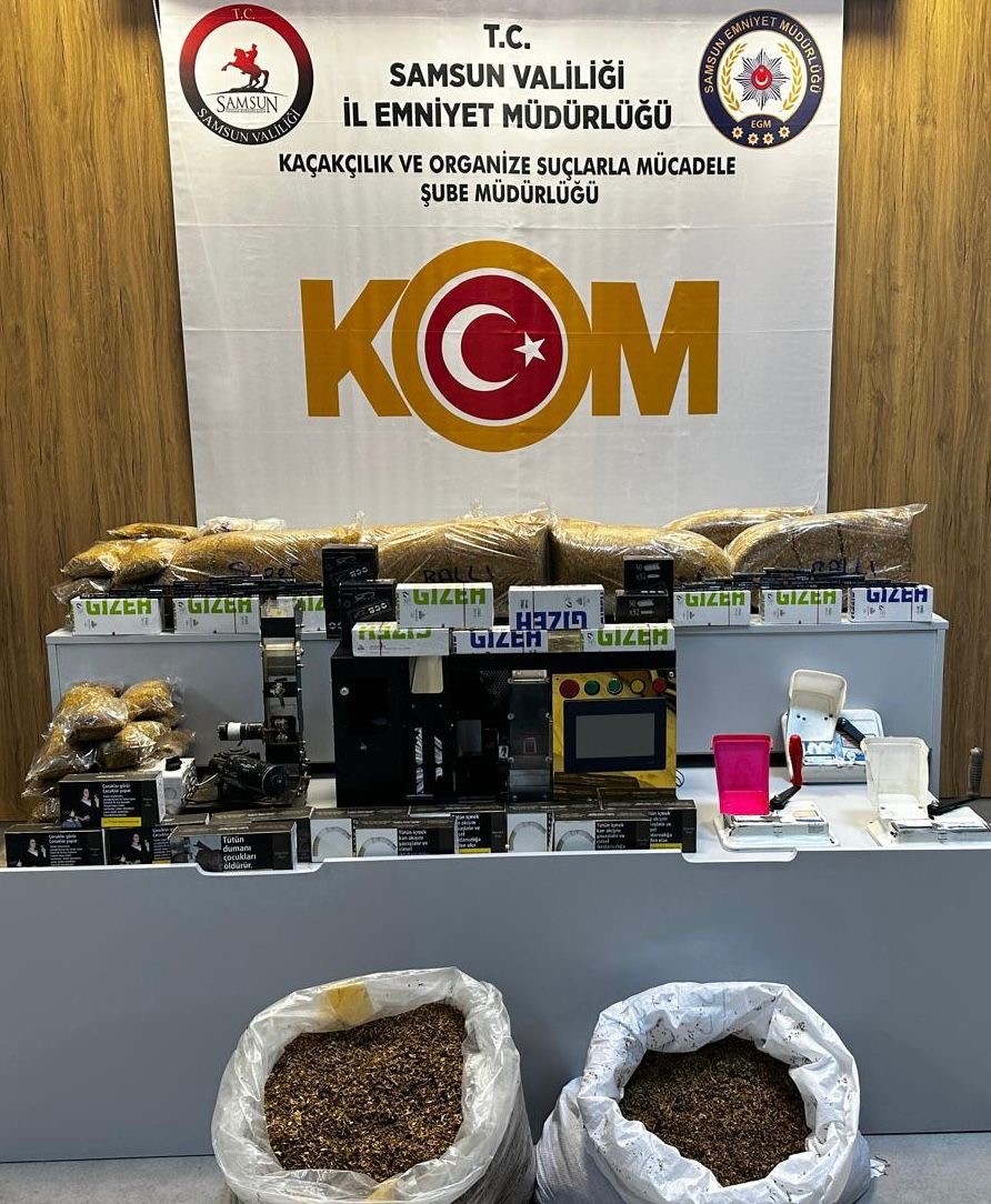 samsunda kacak tutun mamulu operasyonu 4 supheli yakalandi 2 OFUGtGey