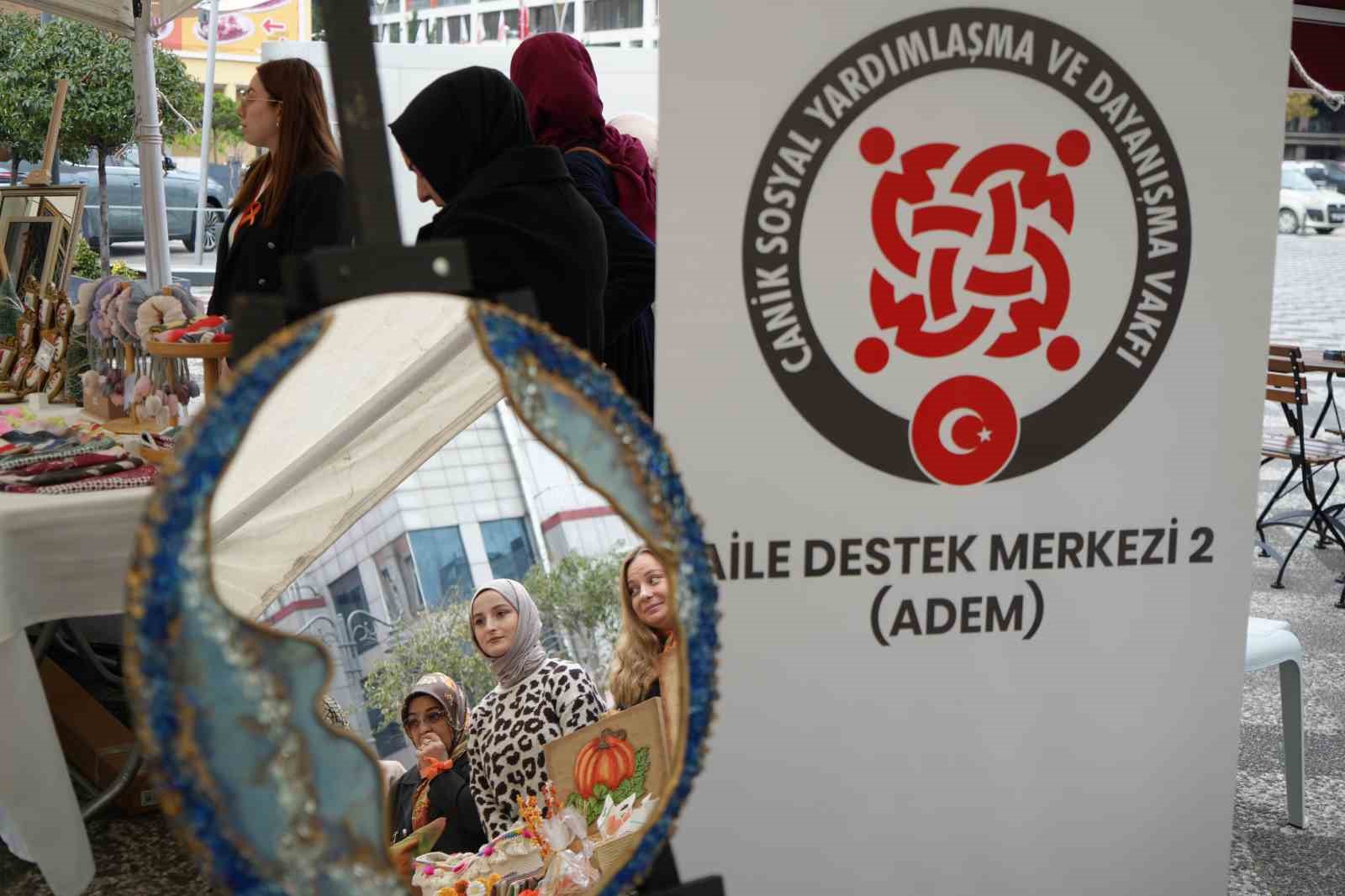 samsunda kadina siddete karsi farkindalik etkinligi 2