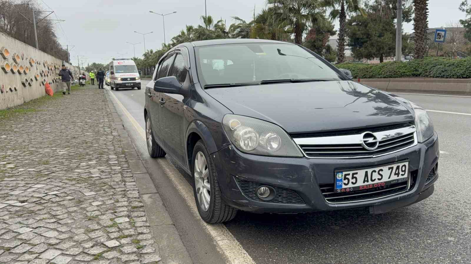 samsunda motosikletli genc kadin yaralandi 6 UQVuIzjR