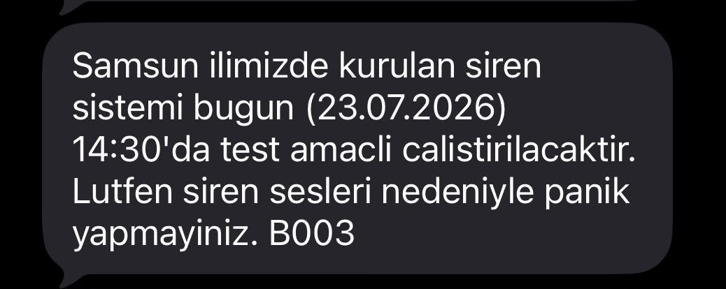Samsun’da sirenler çaldı, İKAS testi yapıldı 5 samsunda sirenler caldi ikas testi yapildi 1