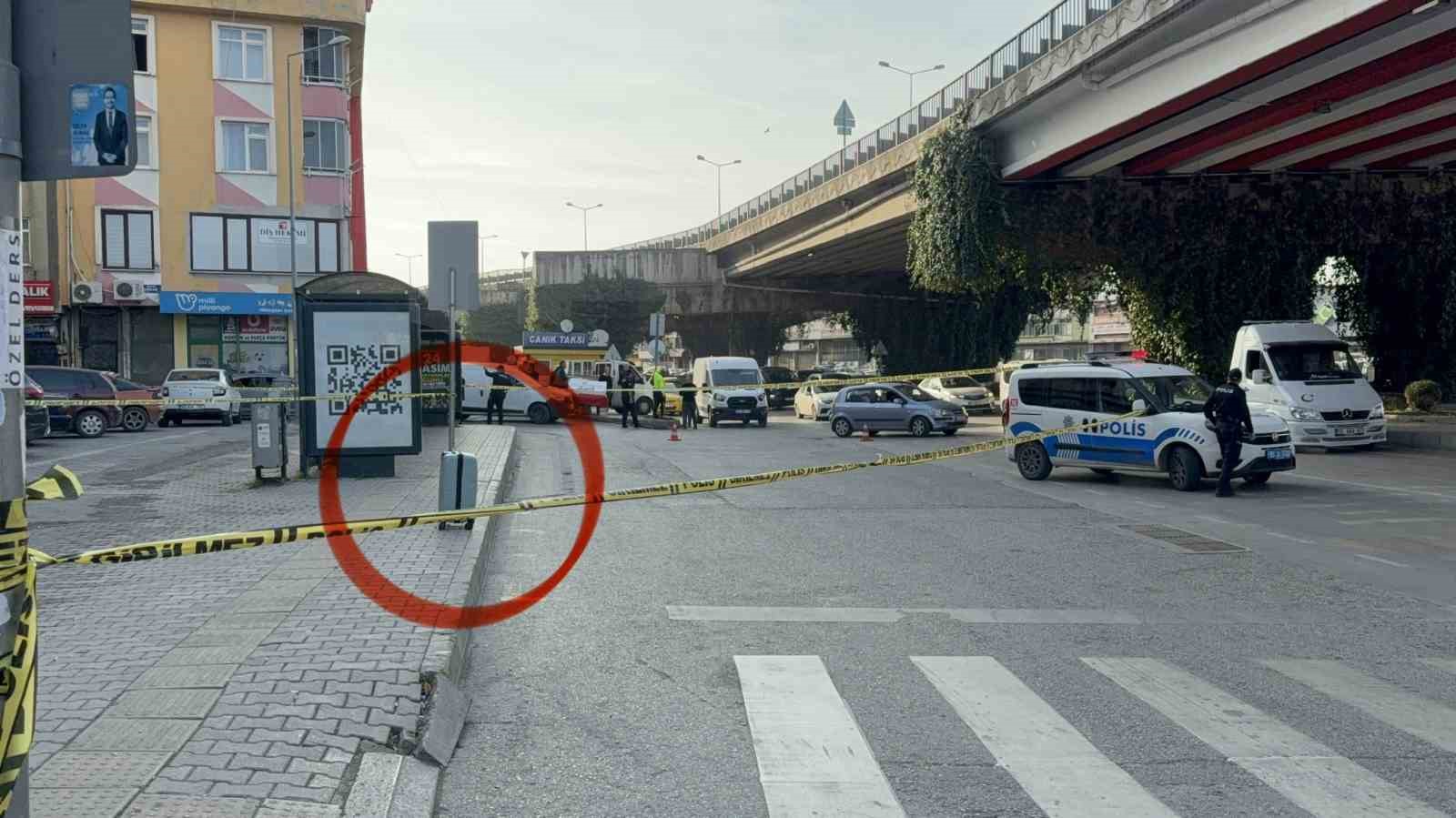samsunda supheli valiz panigi 2