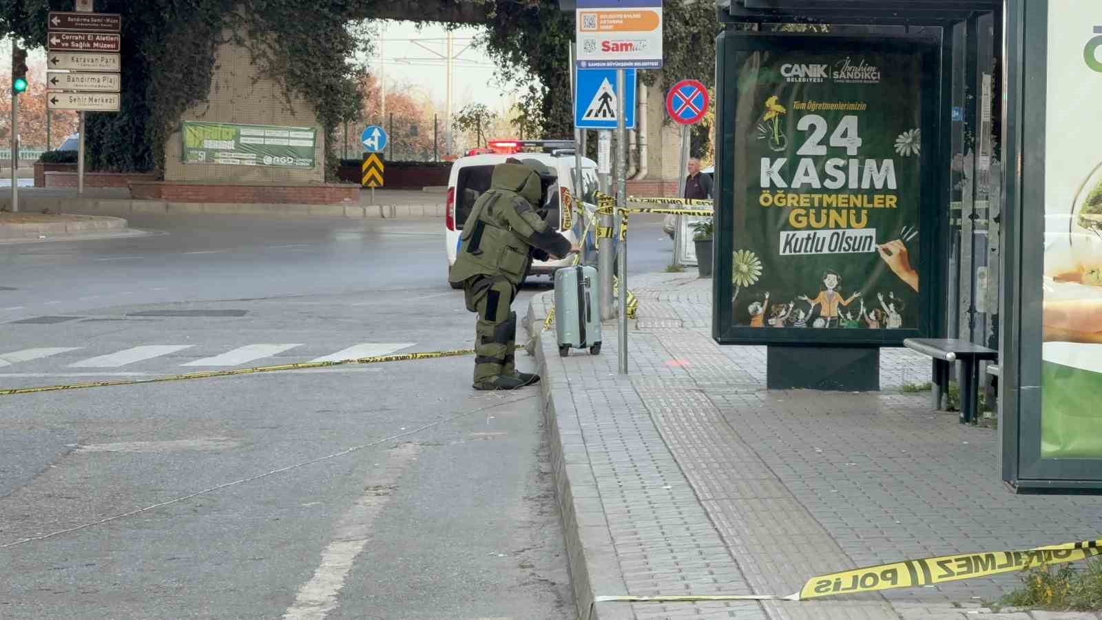 samsunda supheli valiz panigi 6 BlcyhBYr