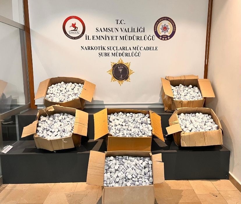 samsunda uyusturucu operasyonunda 165 bin hap ele gecirildi 8