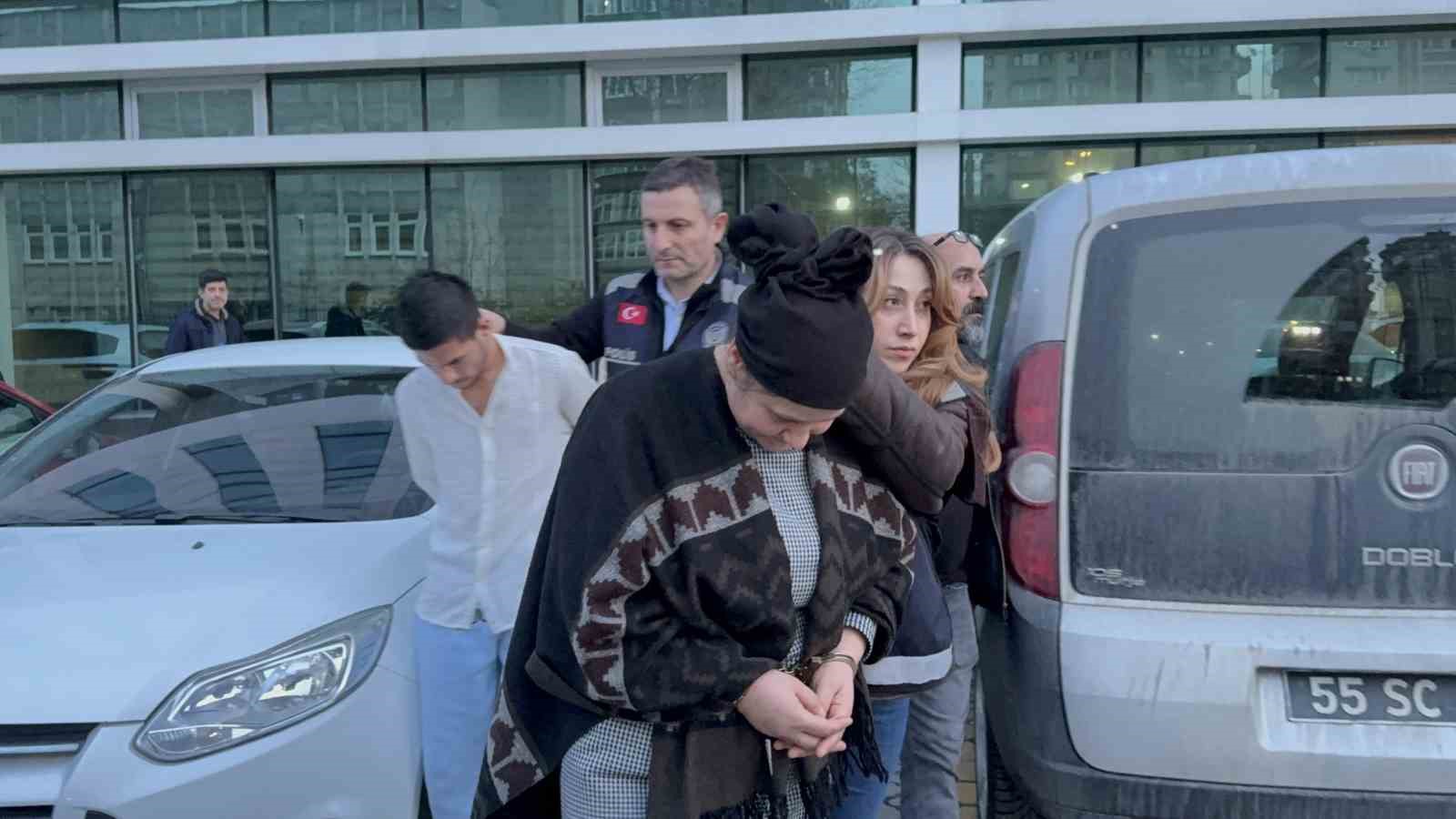 samsundaki yasak iliski cinayetinde kadin oglu ve kocasi tutuklandi 1 nSbnhYVY