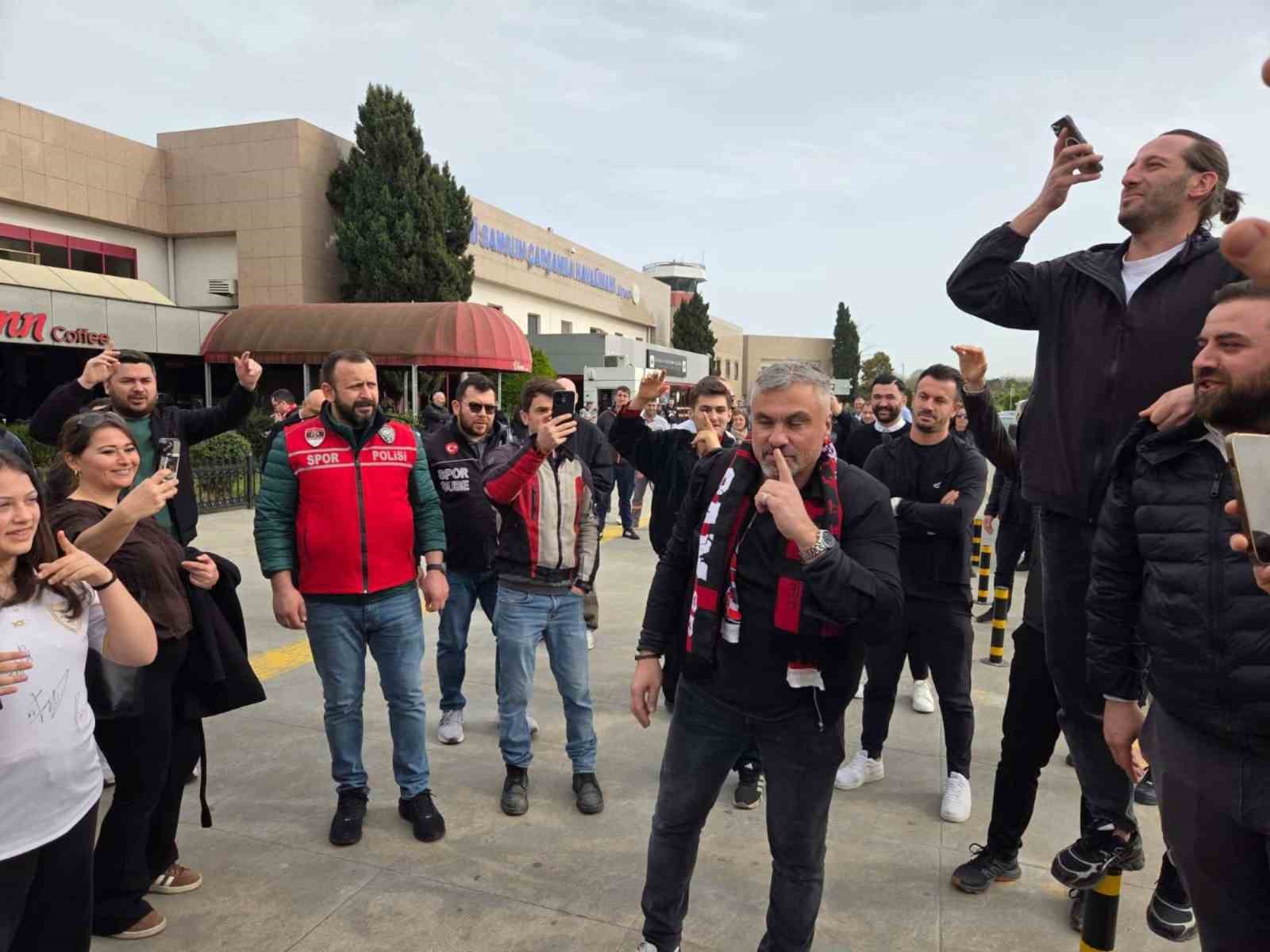 samsunspor taraftarlarindan thomas reise duygusal veda 6