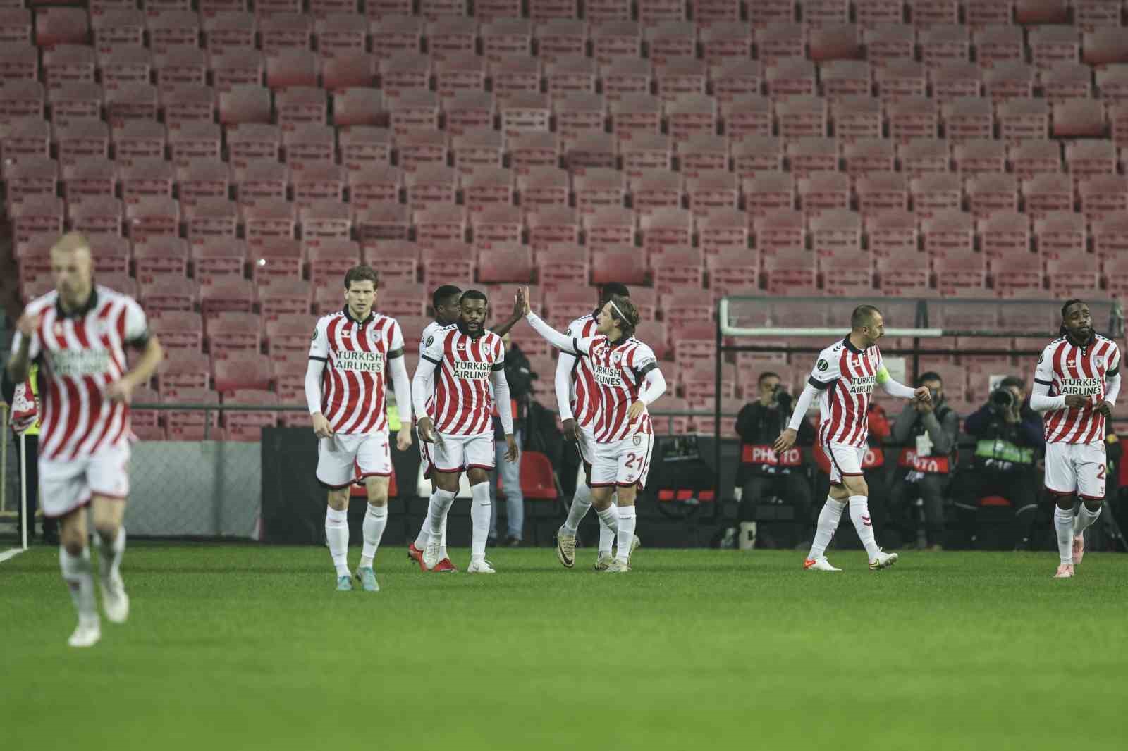Samsunspor, UEFA Konferans Ligi son 16 play-off turunda Shkendija ile eşleşti 4 samsunspor uefa konferans ligi son 16 play off turunda shkendija ile eslesti 0 3F88NPR5