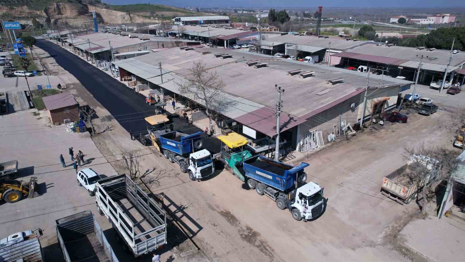 sanayi sitesinin 10 yillik yol sorunu bitiyor 4 JWVTciun