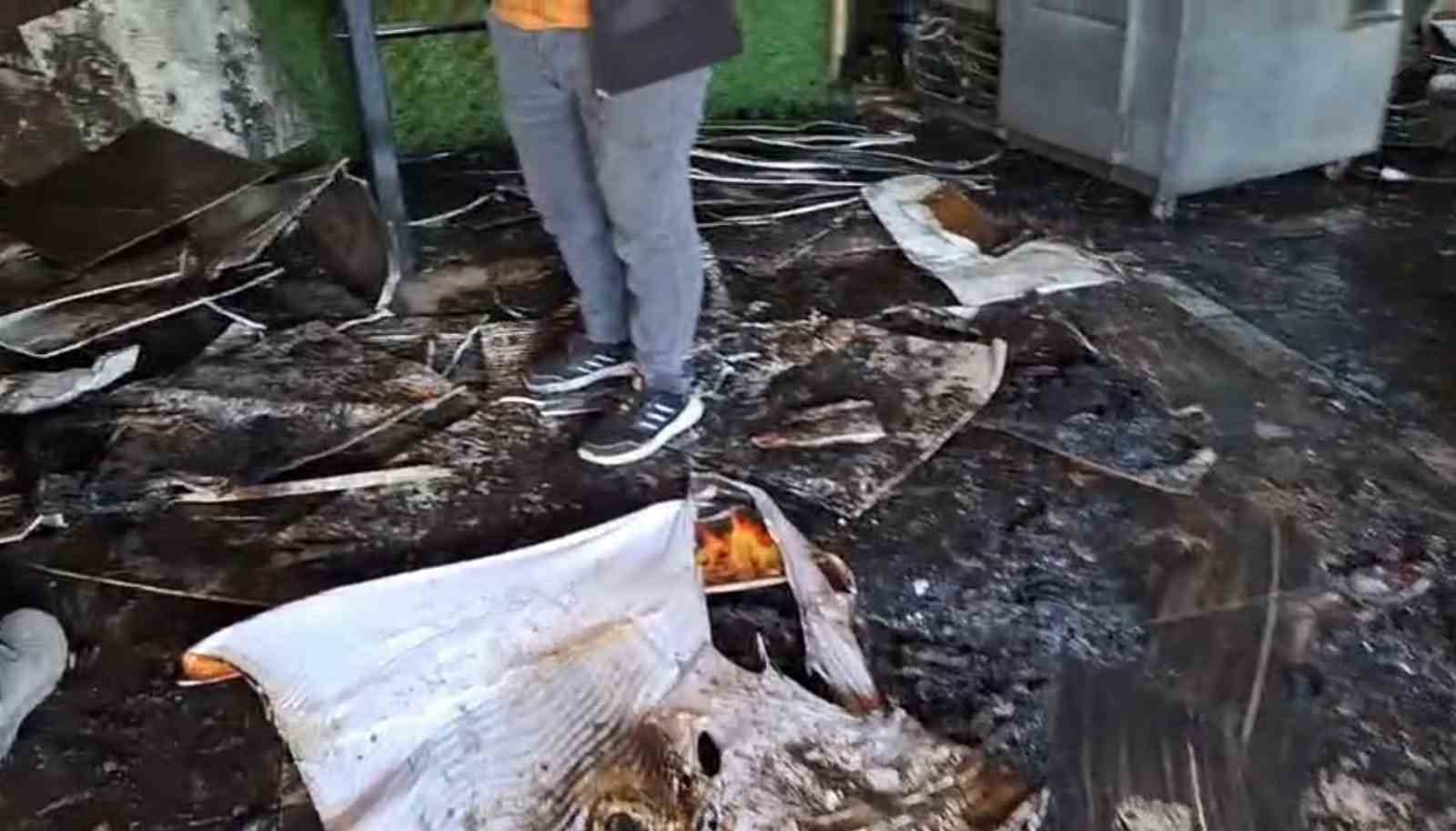 sanliurfa lokanta yangini is yeri kule dondu 3