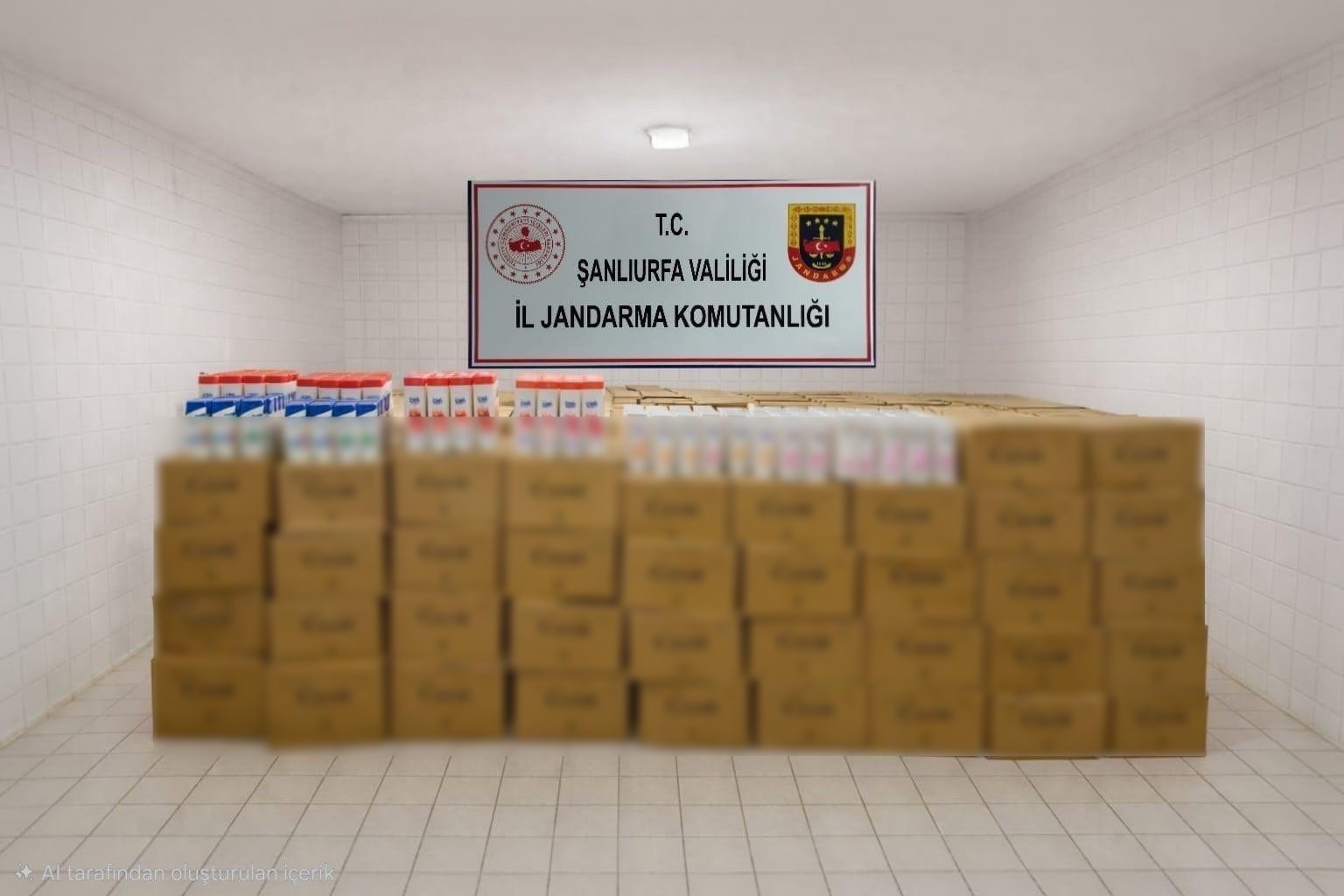 sanliurfada 12 milyon lira degerinde sahte sampuan ele gecirildi 3 gozalti 1 QKUtiISq