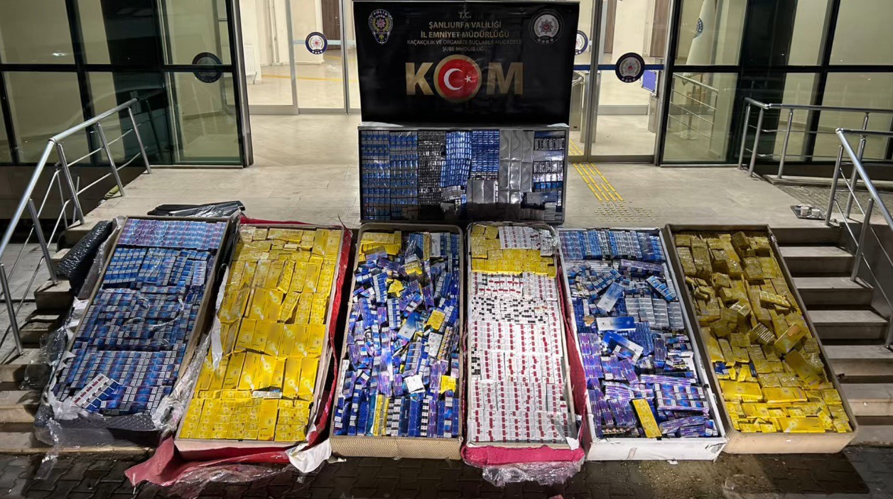 sanliurfada 40 bin paket kacak sigara ele gecirildi 0 IgJOzt8L