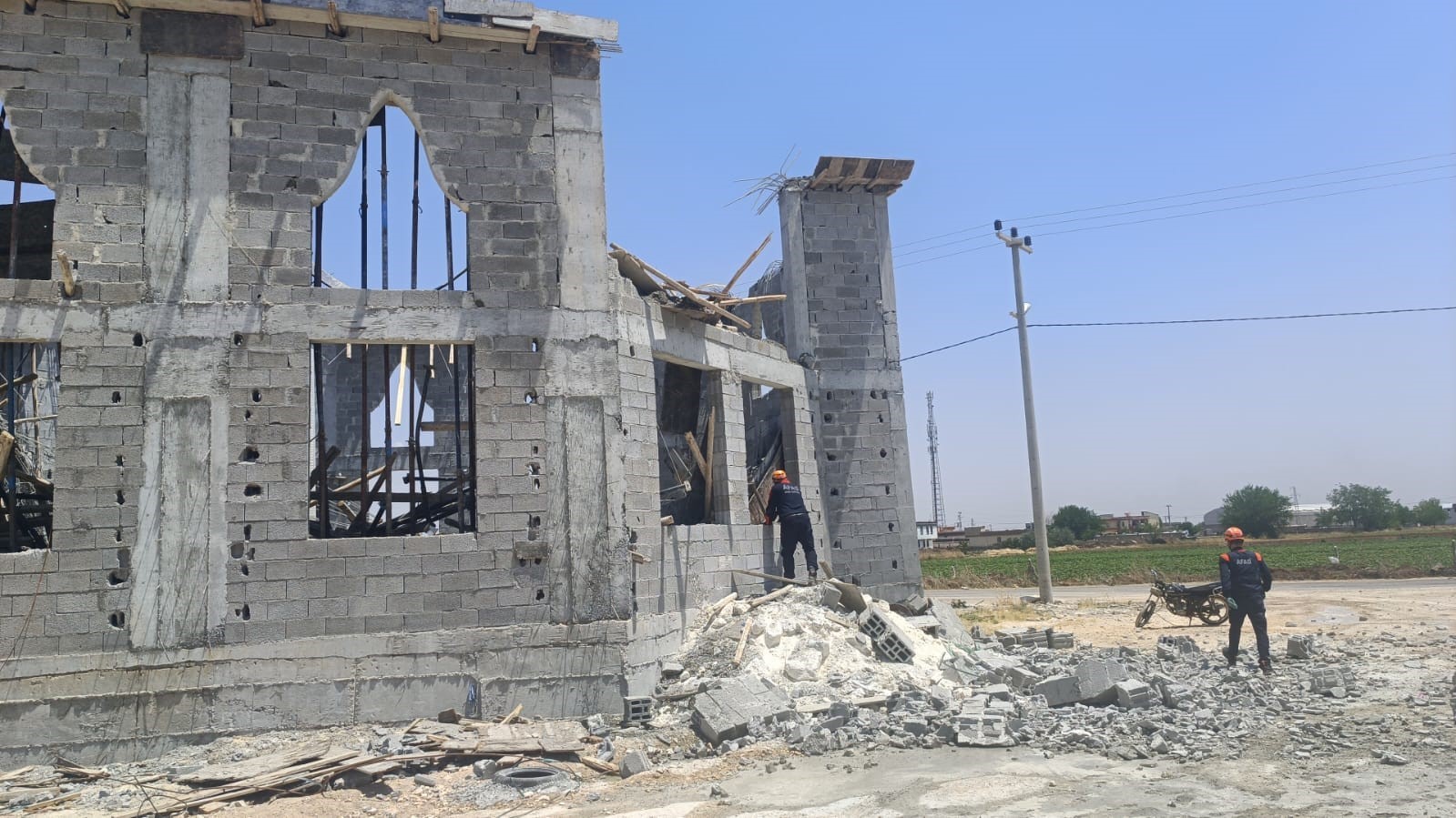 Şanlıurfa’da cami inşaatındaki çökmede 3 işçi yaralandı 4 sanliurfada cami insaatindaki cokmede 3 isci yaralandi 0 JektpeSs