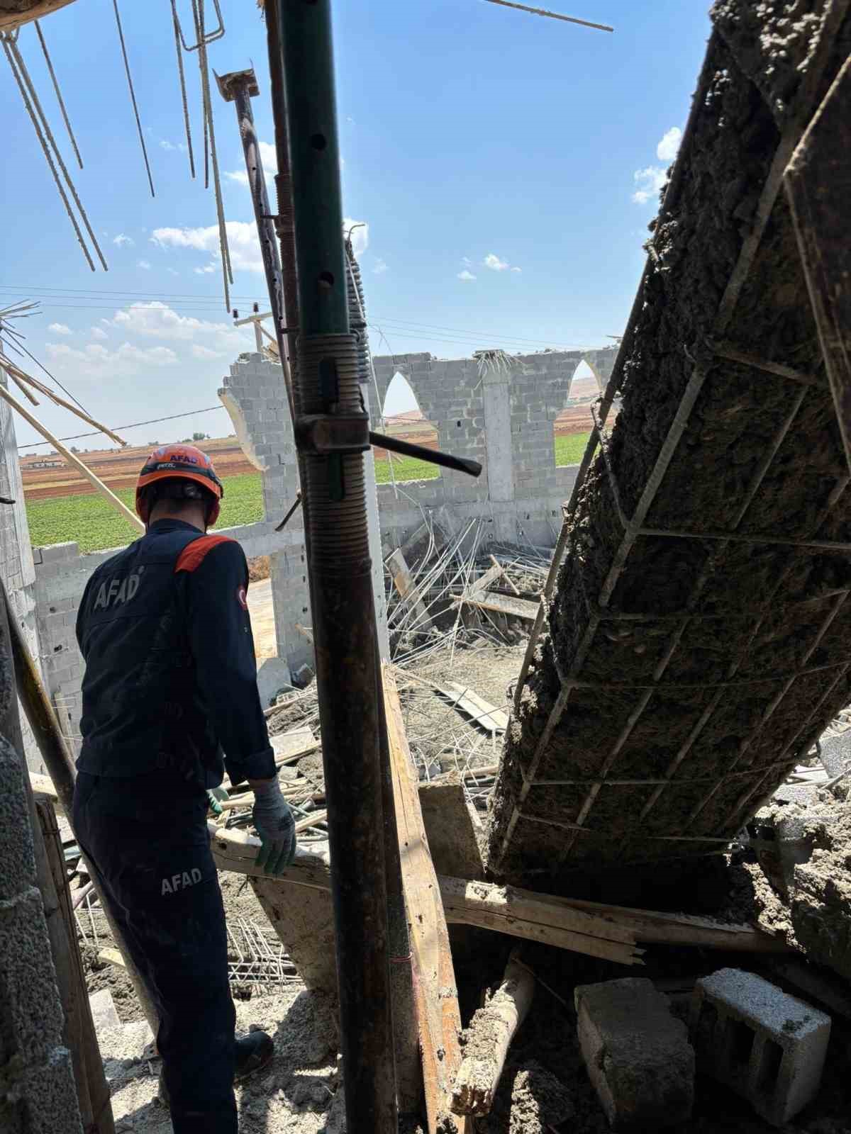 Şanlıurfa’da cami inşaatındaki çökmede 3 işçi yaralandı 8 sanliurfada cami insaatindaki cokmede 3 isci yaralandi 4 9rMjLtdq