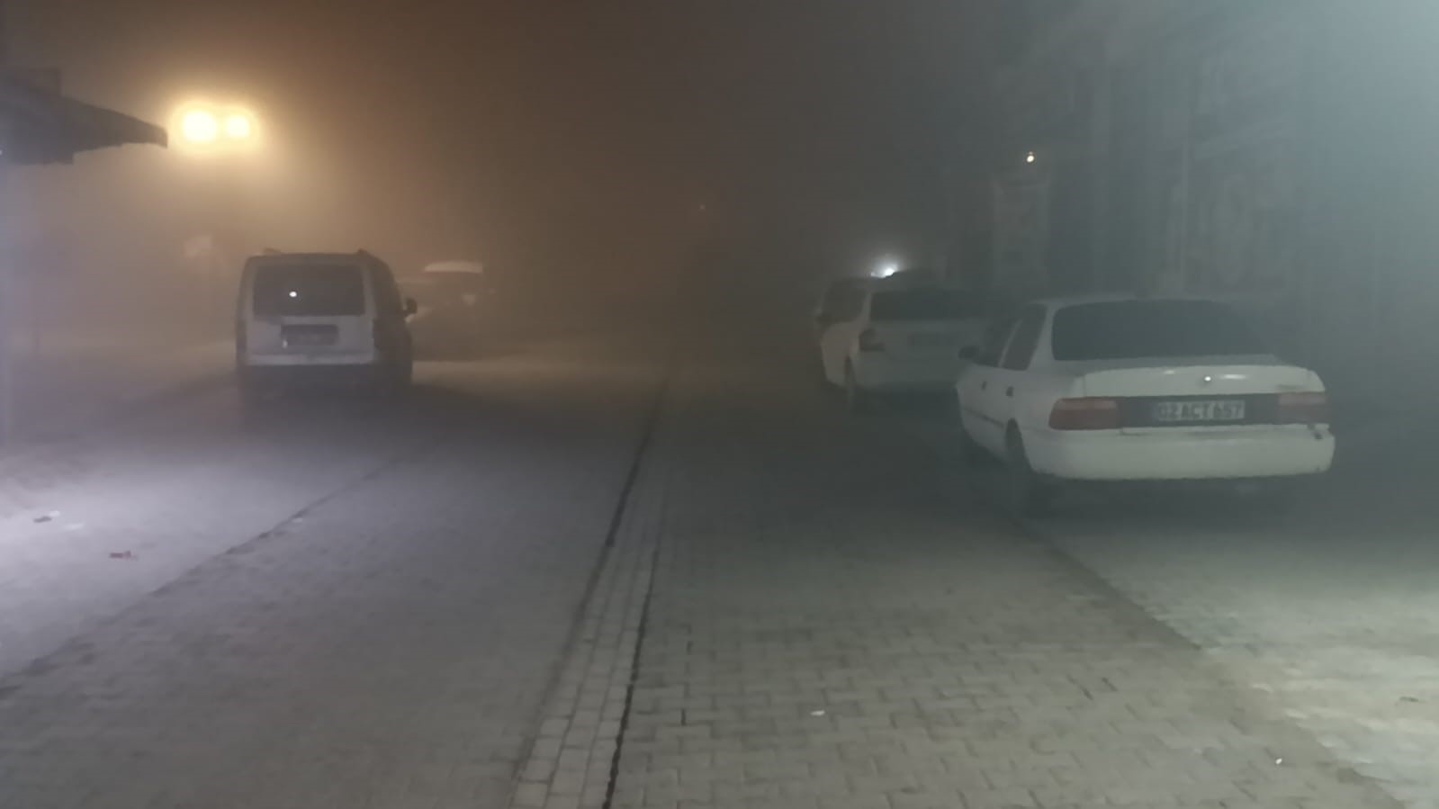 sanliurfada gece boyu yogun sis etkili oldu 0 DXH7Vbik