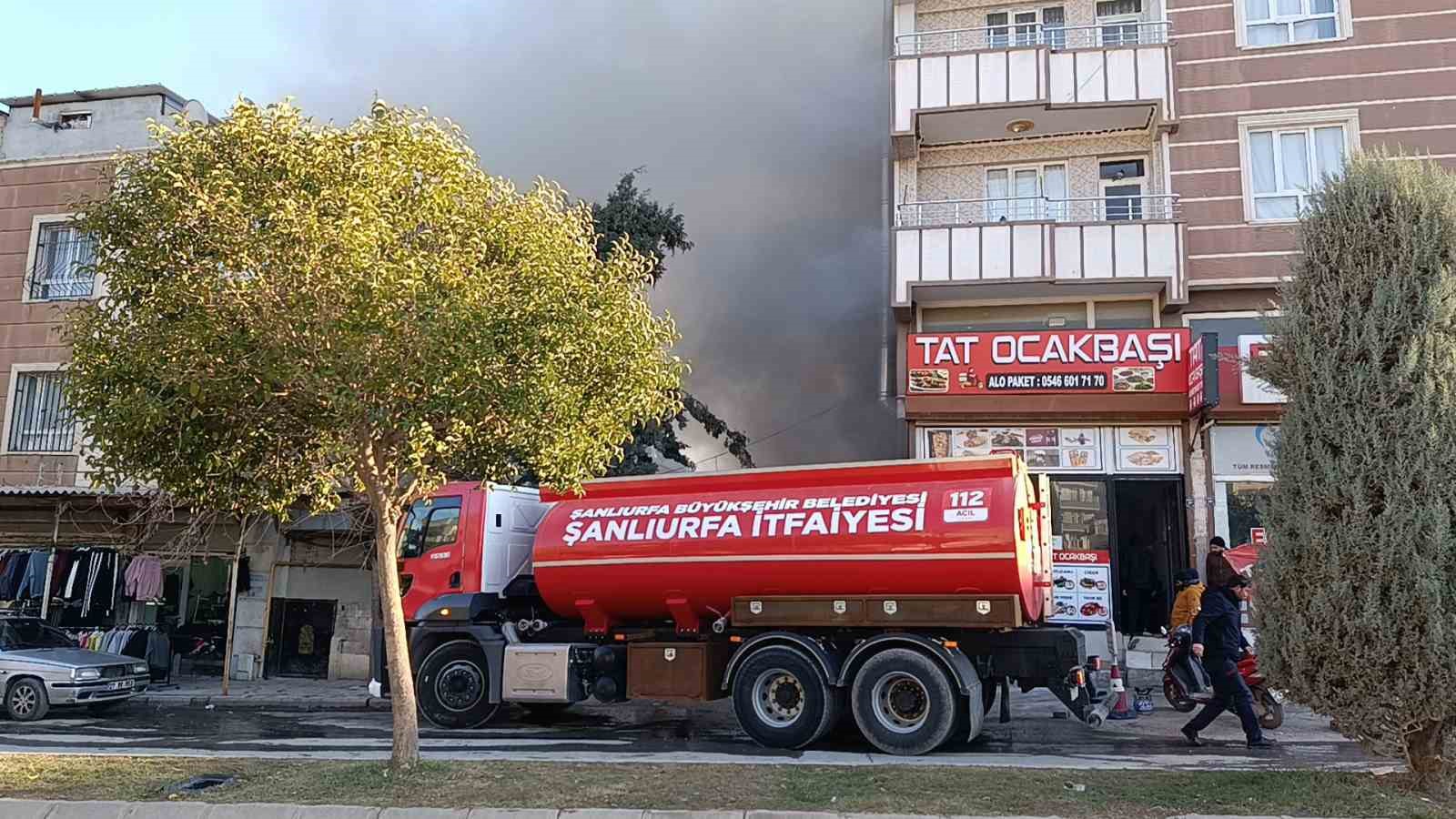 sanliurfada koltuk ve yatak uretimi yapilan atolyede korkutan yangin 3 z72Ij2Ip