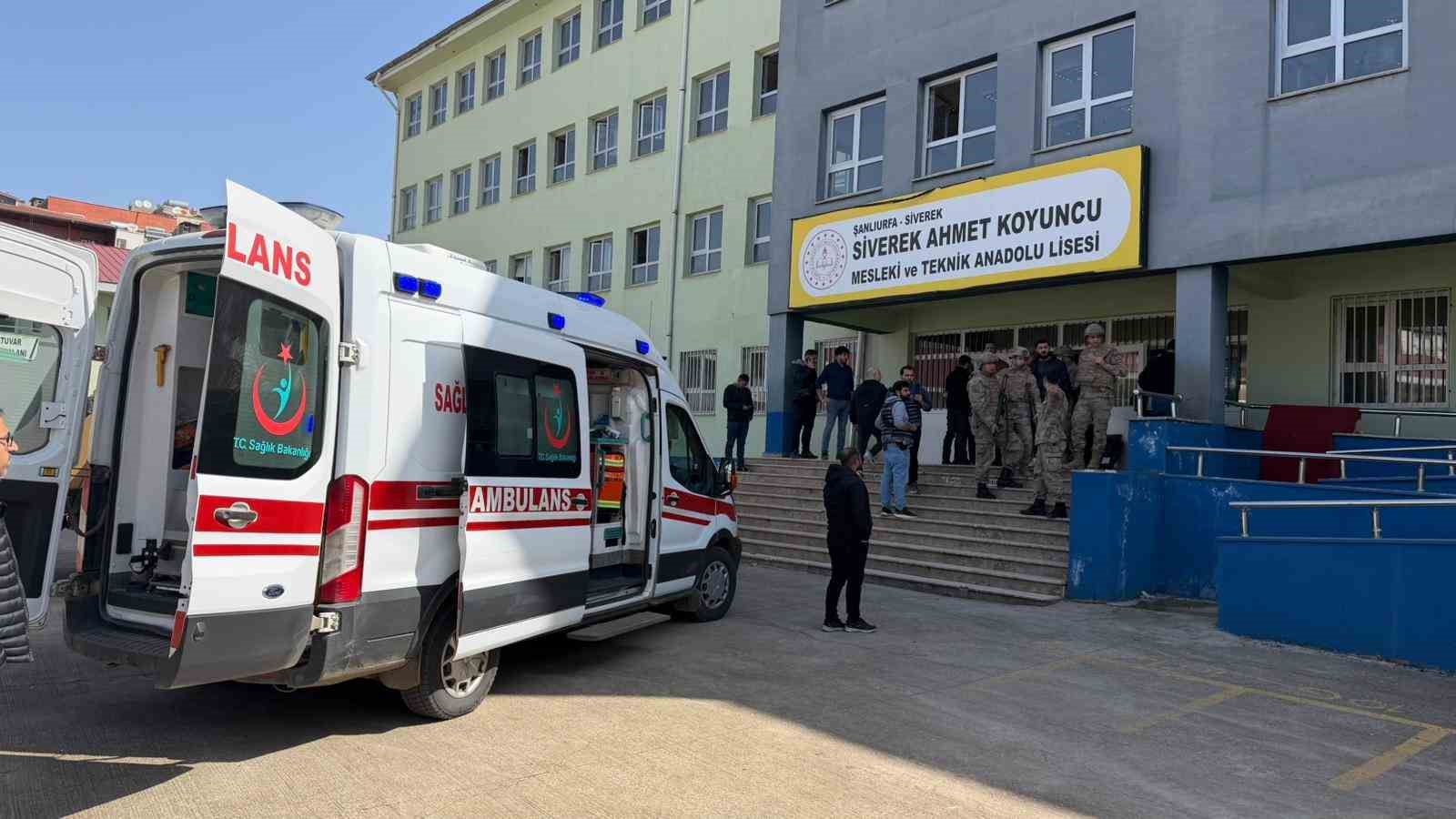 Şanlıurfa’da lisede silahlı saldırı: Yaralılar var 6 sanliurfada lisede silahli saldiri yaralilar var 2 anXJFfqY