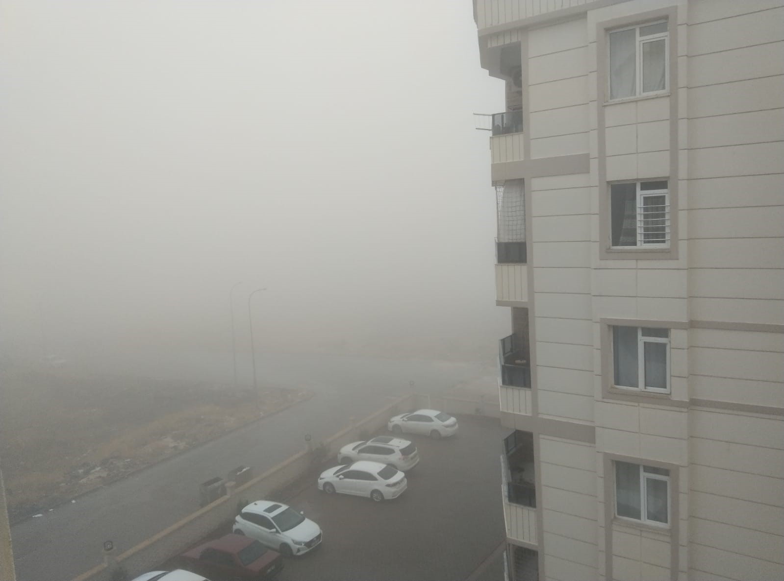 sanliurfada sis bulutu etkili oldu 0 9tfU5J4O