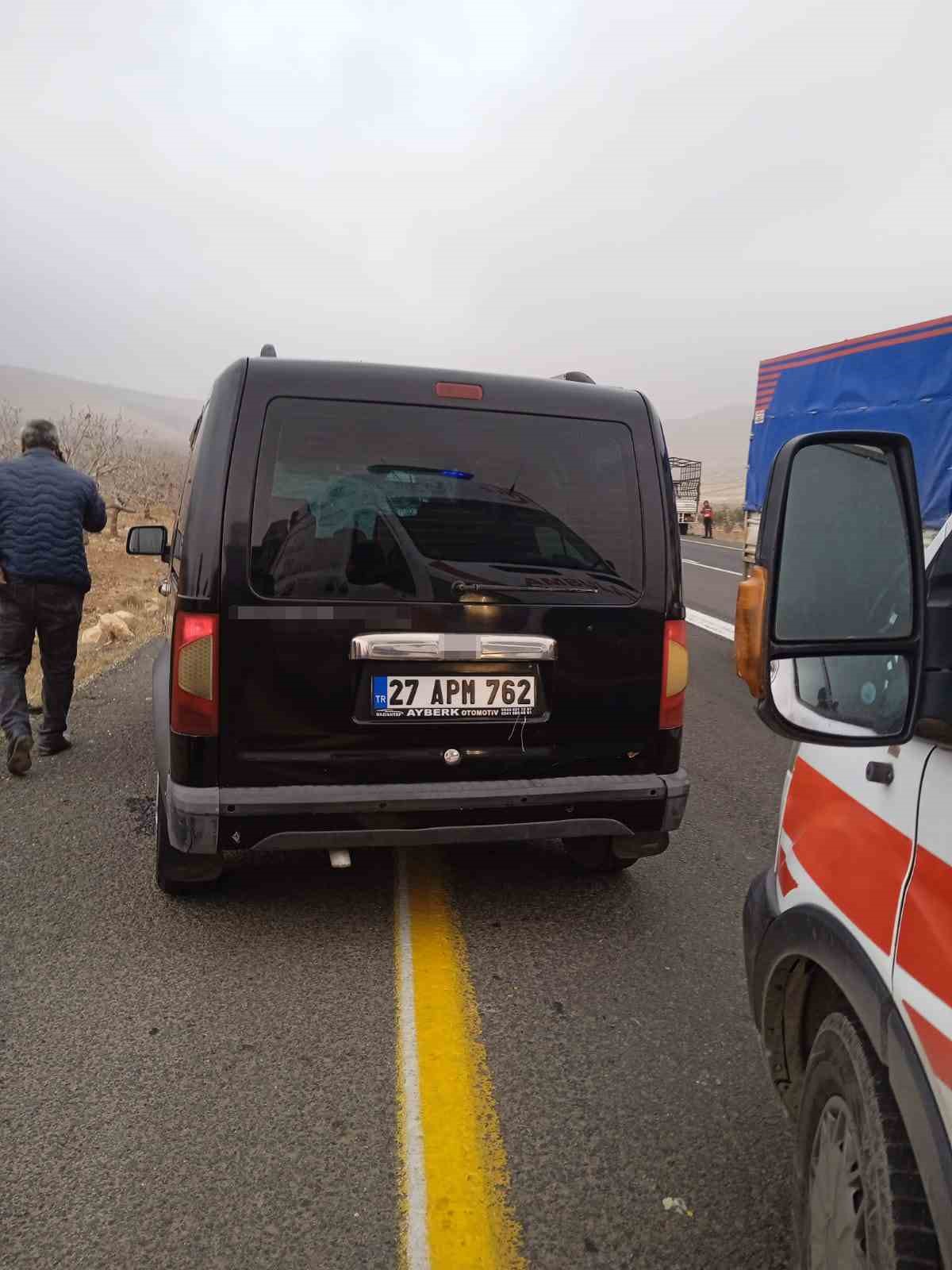 sanliurfada trafik kazasi 1 yaya agir yaralandi 3