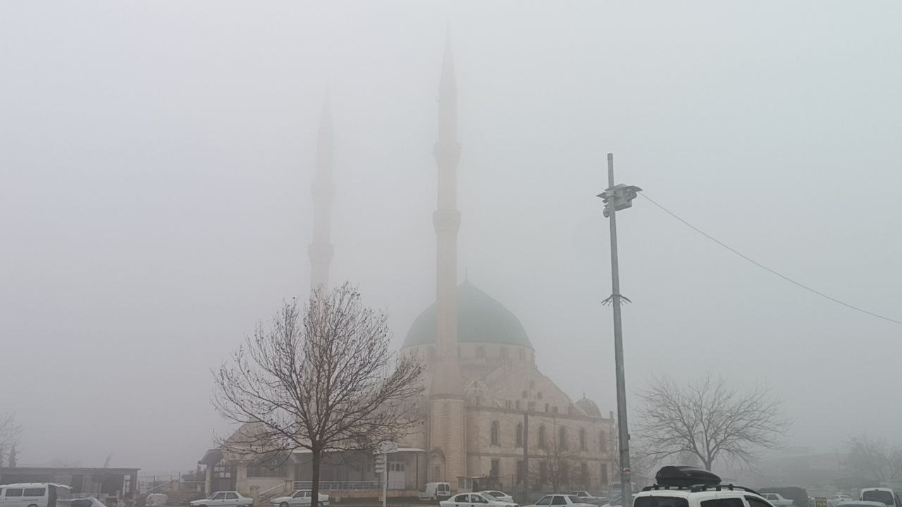 sanliurfada yogun sis etkili oldu 4 pqgdO6C1