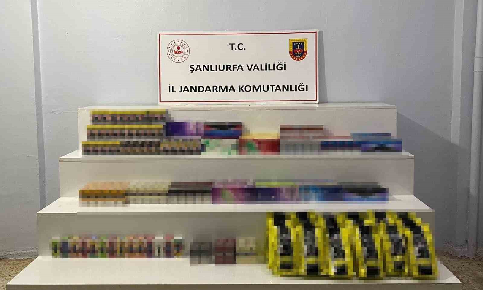 sanliurfada yol kontrolunde 8 bin 958 paket gumruk kacagi sigara ele gecirildi 0 W9hdfgq4