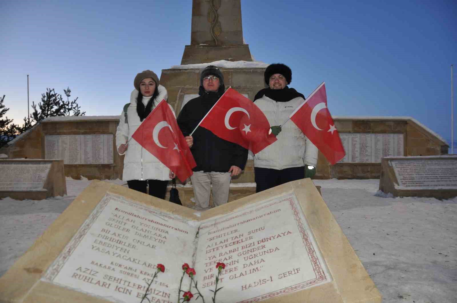 sarikamis sehitleri icin eksi 10 derecede saygi nobeti 13 aeblqWJW