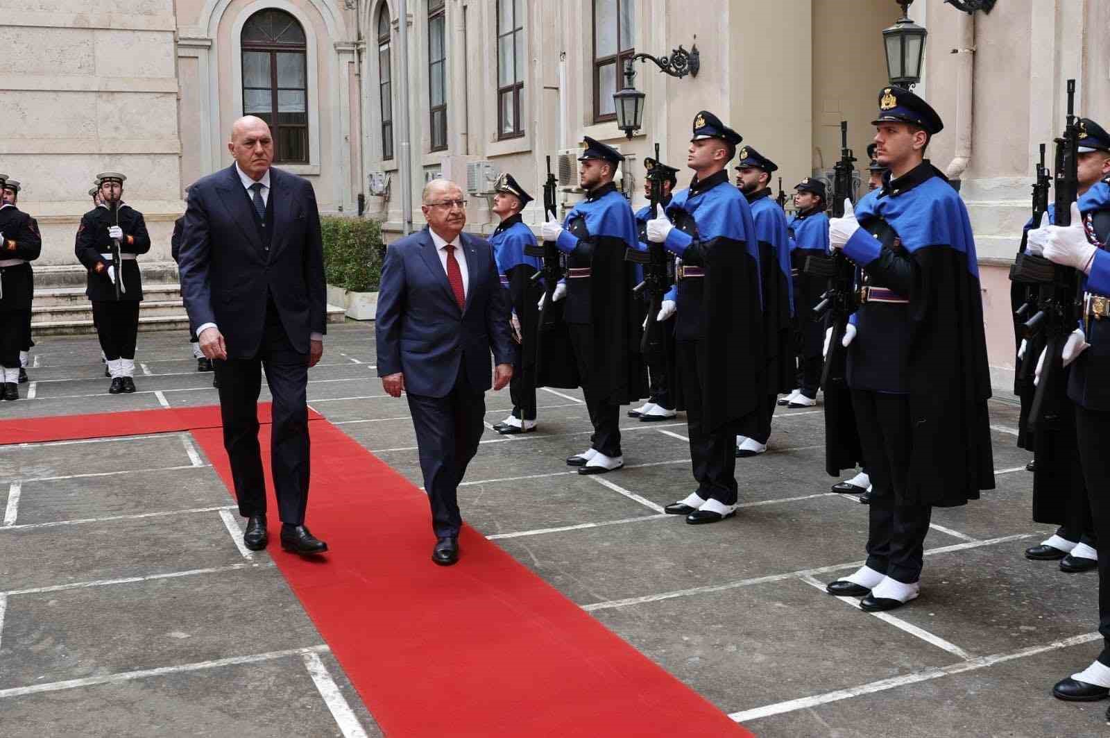 savunma bakani guler italya savunma bakani crosetto ile bir araya geldi 2