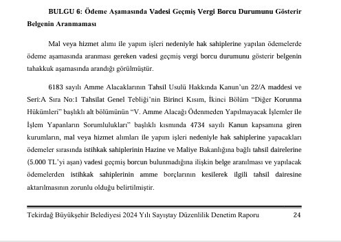 sayistay chpli tekirdag buyuksehir belediyesinde 19 usulsuzluk tespit etti 2 5fOb4Ya2