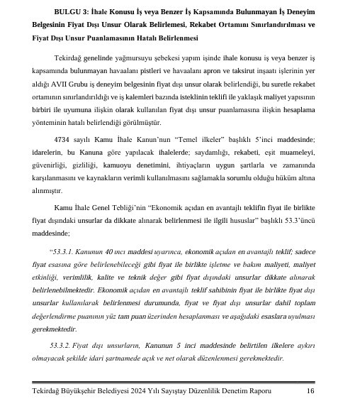 sayistay chpli tekirdag buyuksehir belediyesinde 19 usulsuzluk tespit etti 6 iDm3JMbI