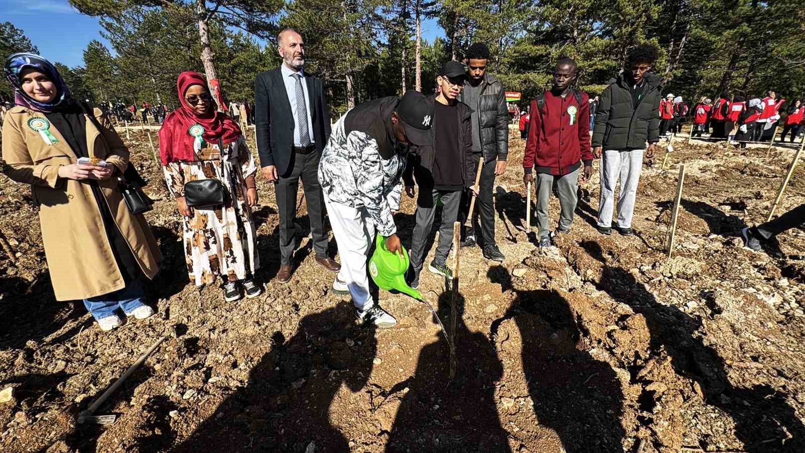 sehit orman iscisi enes kizilyer anisina cesme acilisi ve fidan dikimi yapildi 2 EULVYFLN