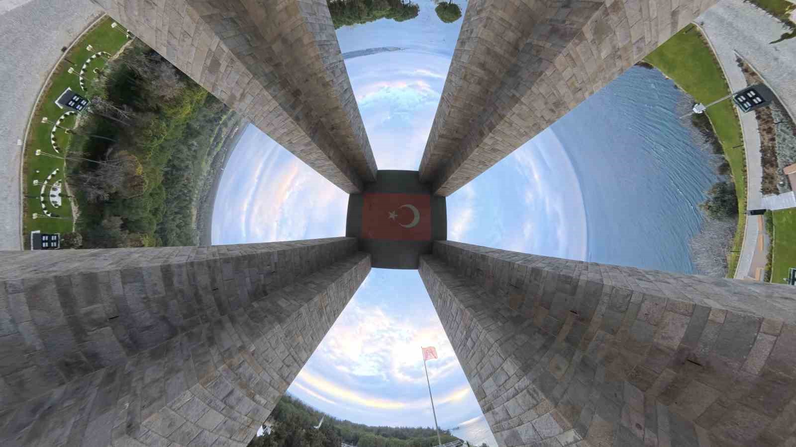 sehitler abidesi 360 derece kamera ile goruntulendi 2
