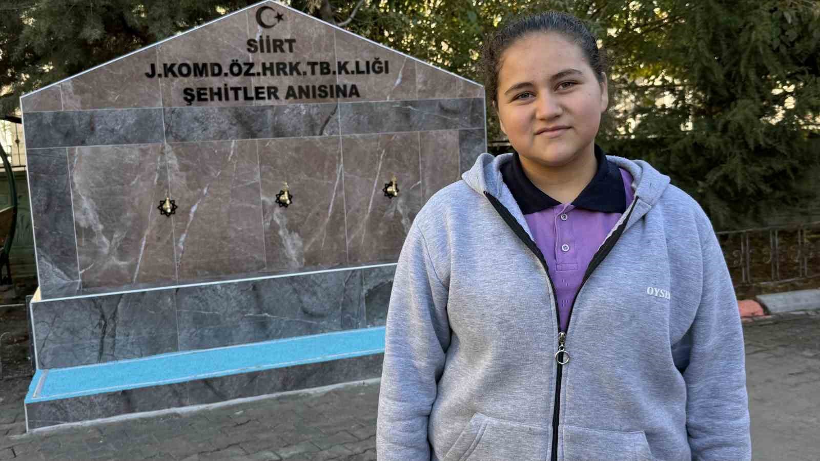 sehitler cesmesi siirt jandarma komando ozel harekat tabur komutanliginin onarmasiyla yeniden akti 6 UjEiJnsf